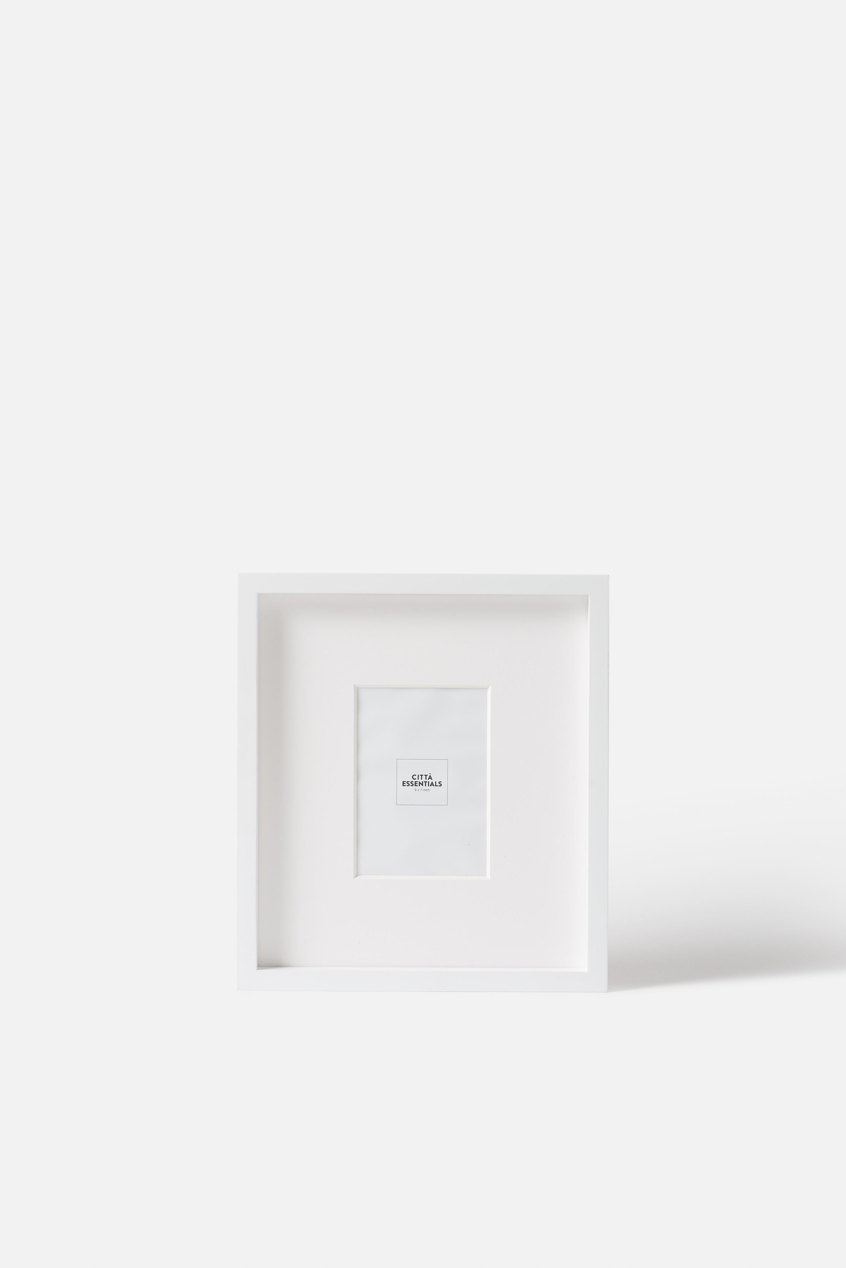 Edge Frame White / Photo 5x7