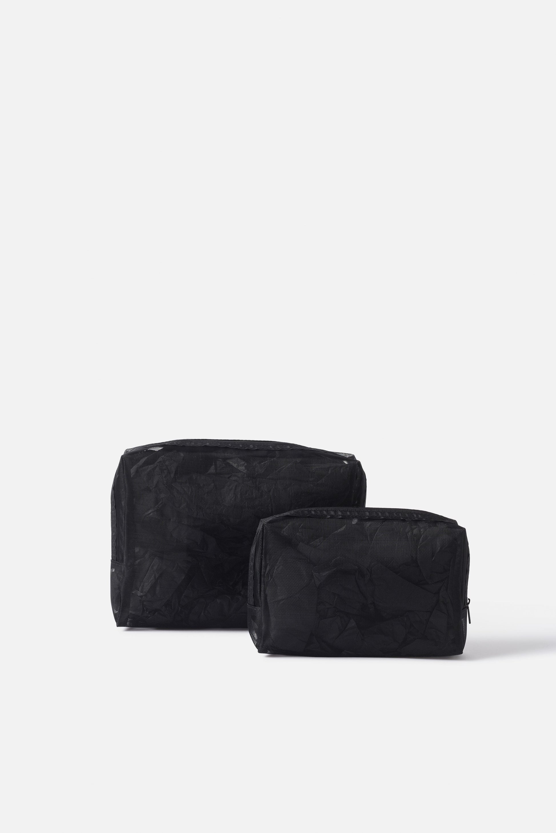 Mesh Wash Bag Black / Large
