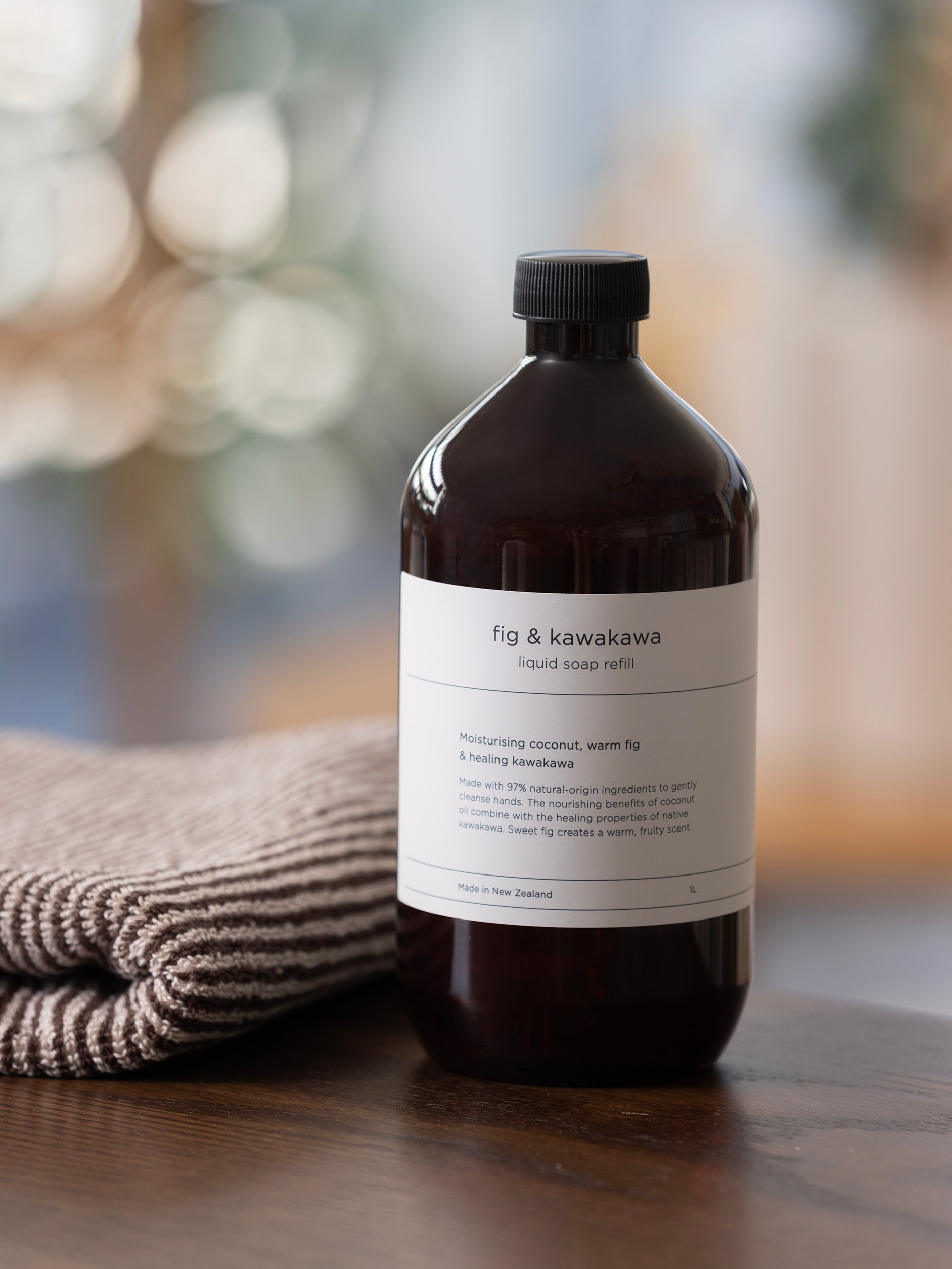 Liquid Soap Refill Fig & Kawakawa / 1L