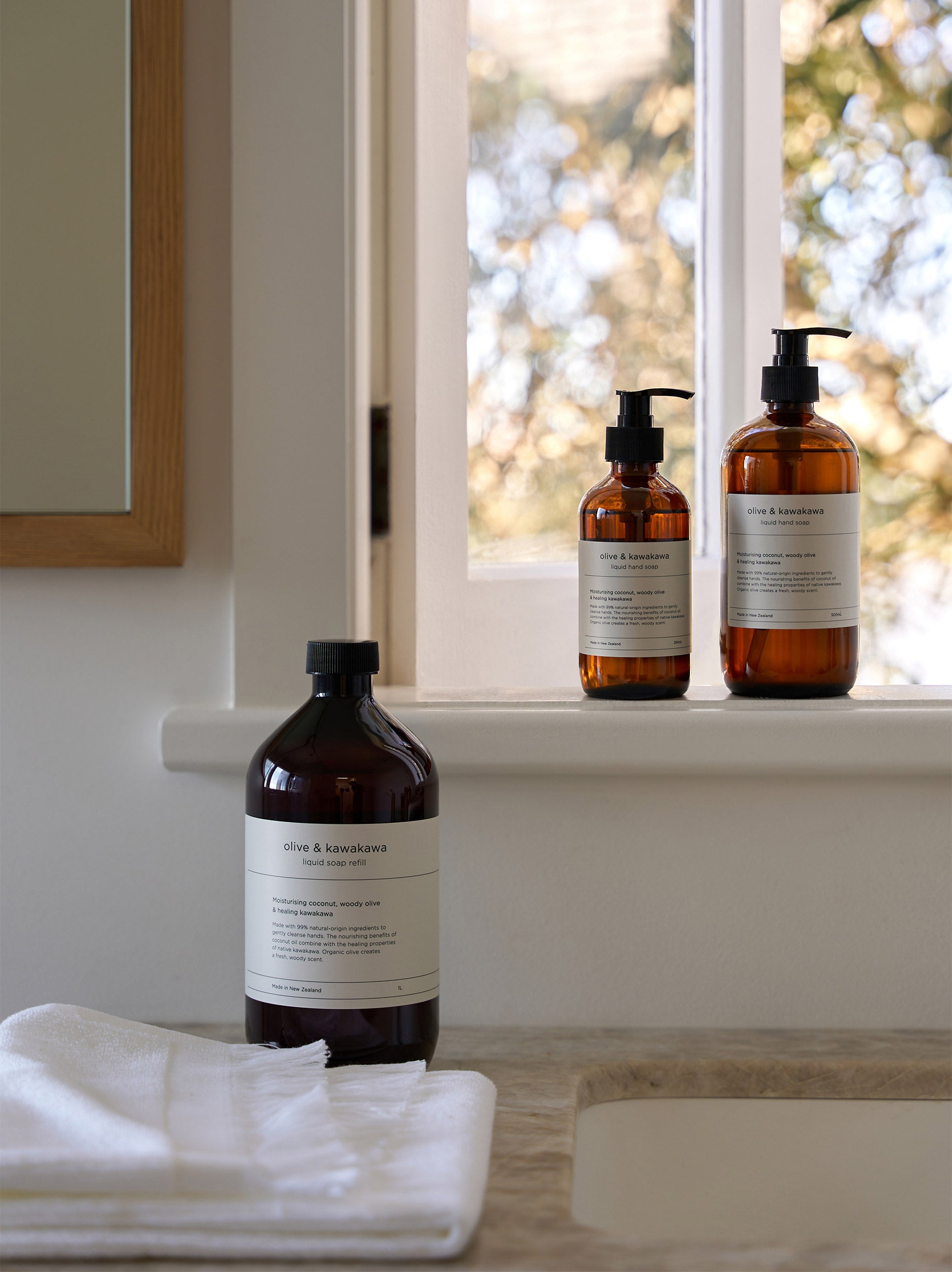 Liquid Soap Refill Olive & Kawakawa / 1L