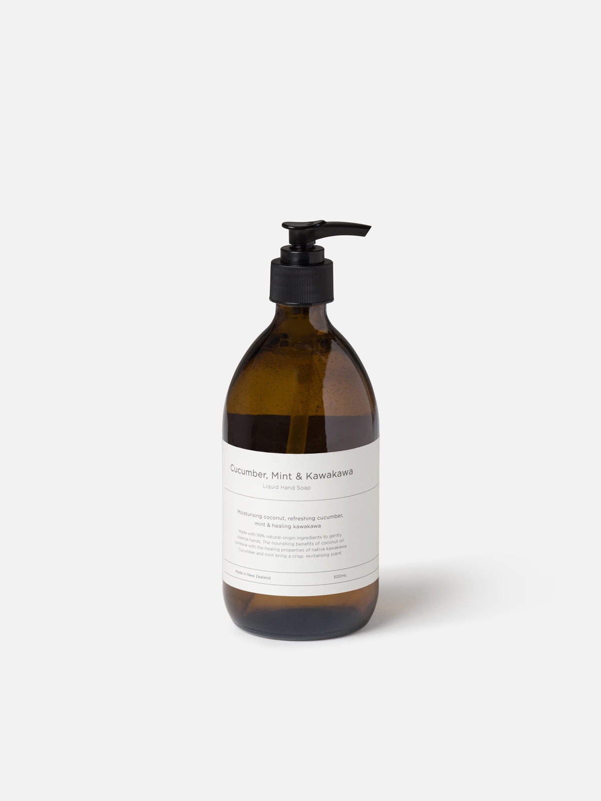 Liquid Soap Cucumber Mint & Kawakawa / 500ml