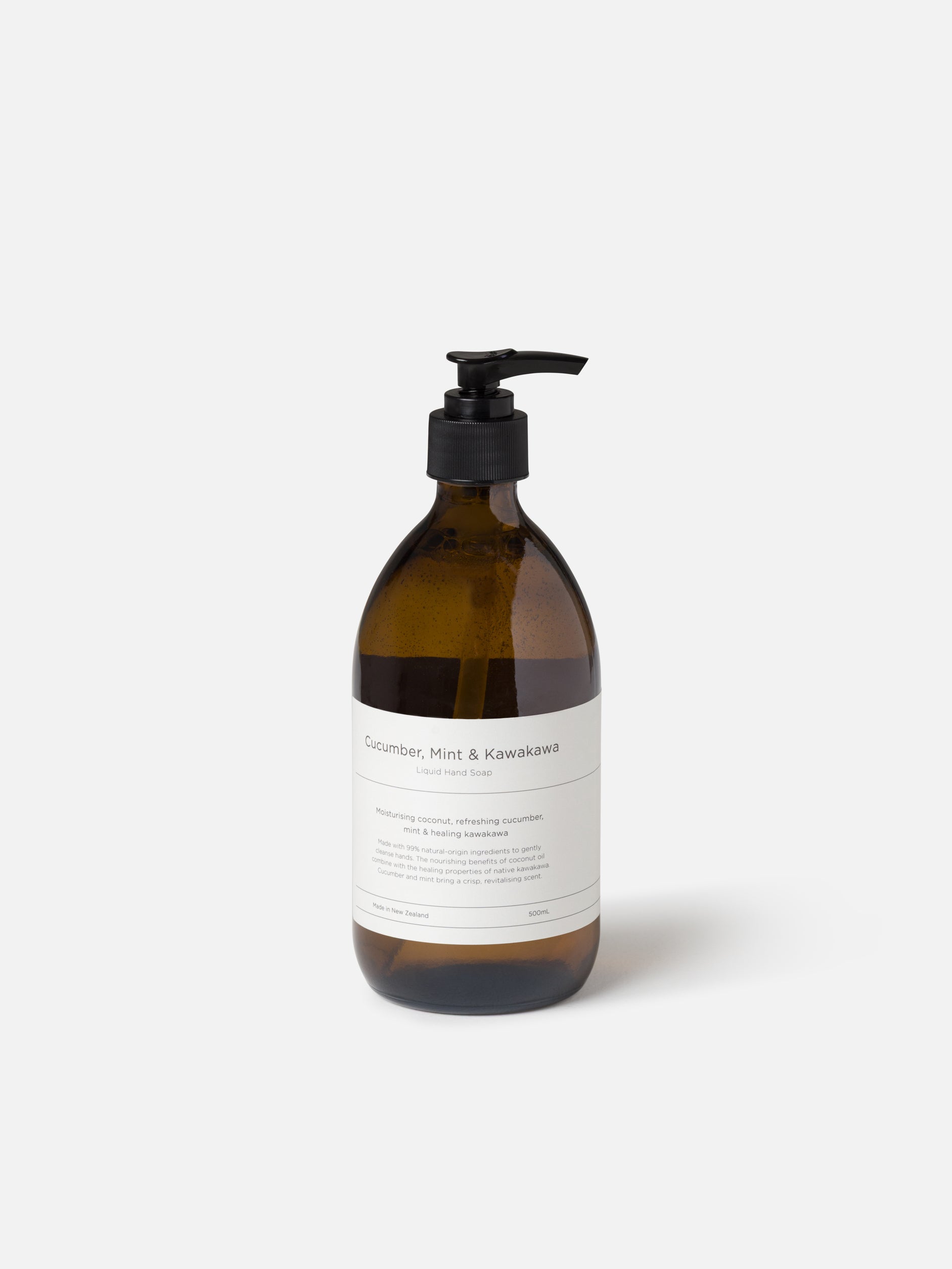 Liquid Soap Cucumber Mint & Kawakawa / 500ml