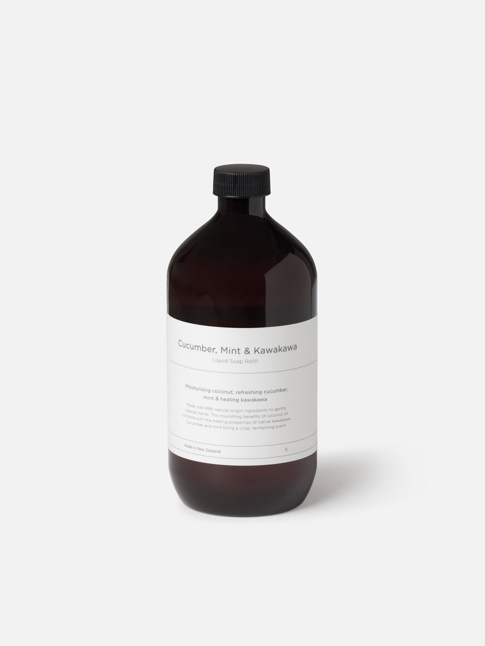 Liquid Soap Refill Cucumber Mint & Kawakawa / 1L