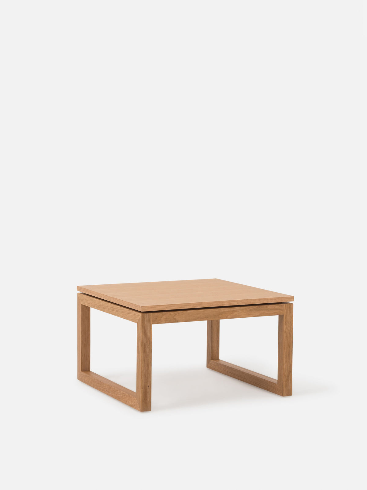 Framed Side Table Oak / One Size