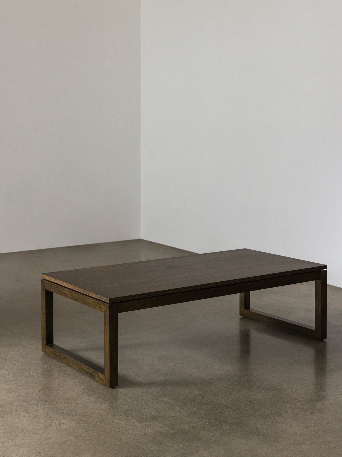 Framed Coffee Table Smoked Oak / One Size