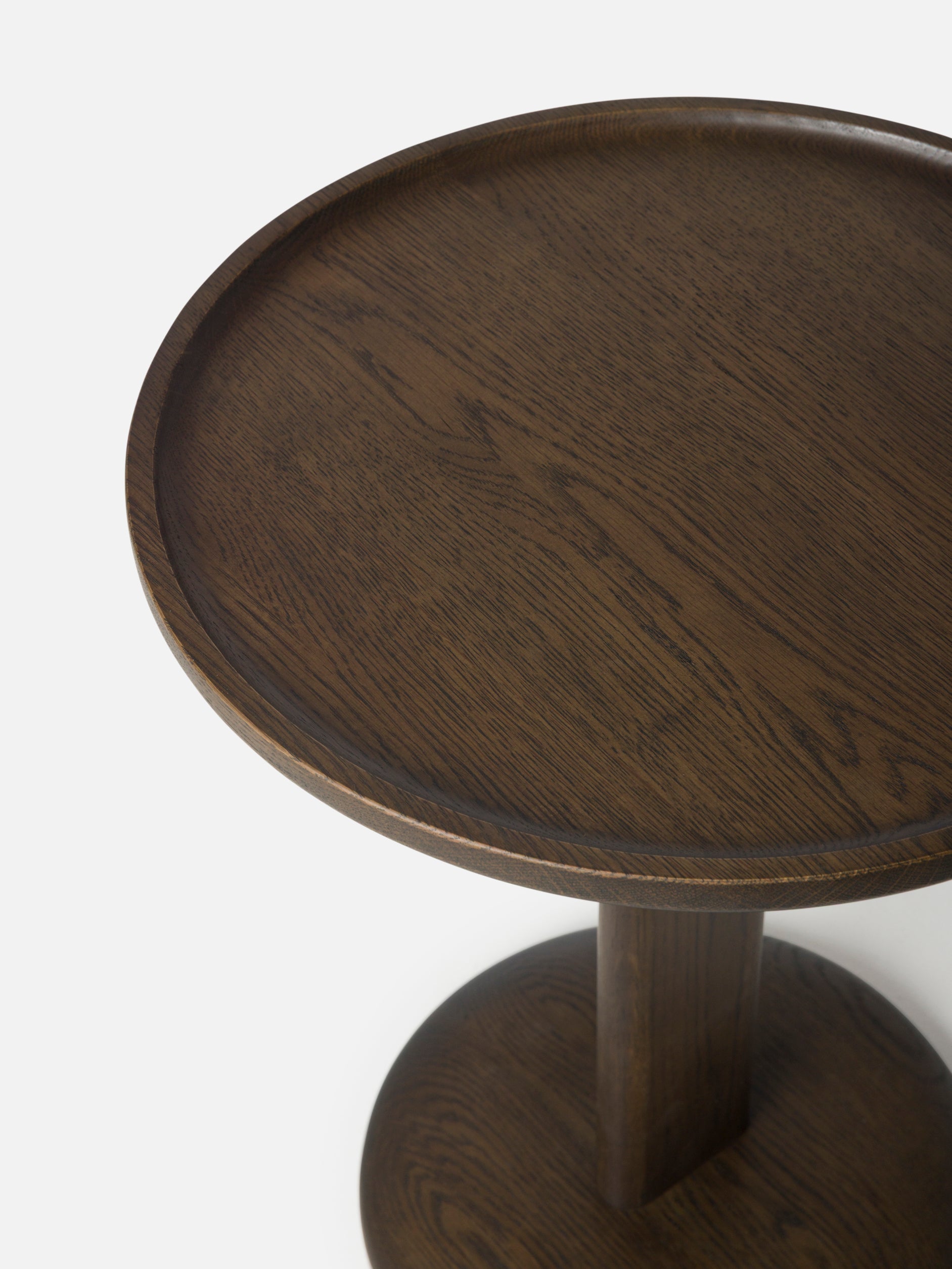 Lily Side Table Smoked Oak / Low