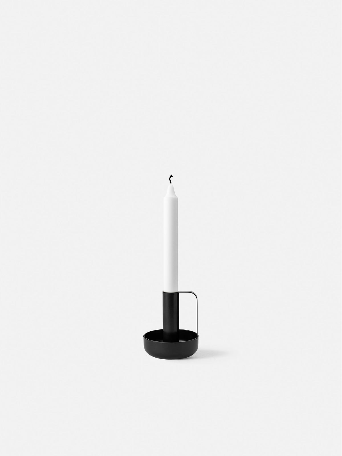 Stelton Ida Candle Holder Black / One Size