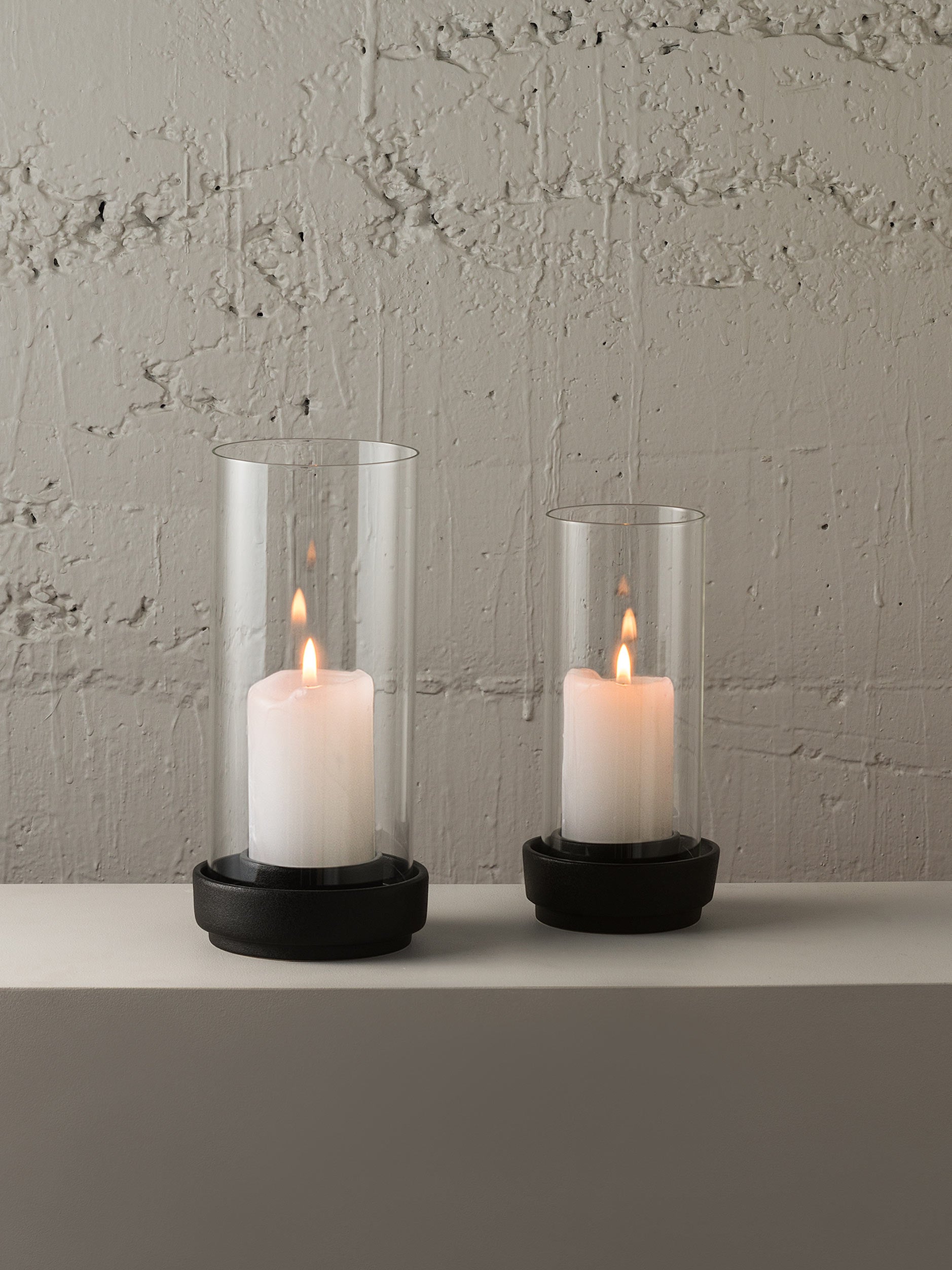 Stelton Classic Hurricane Lamp Black / Small
