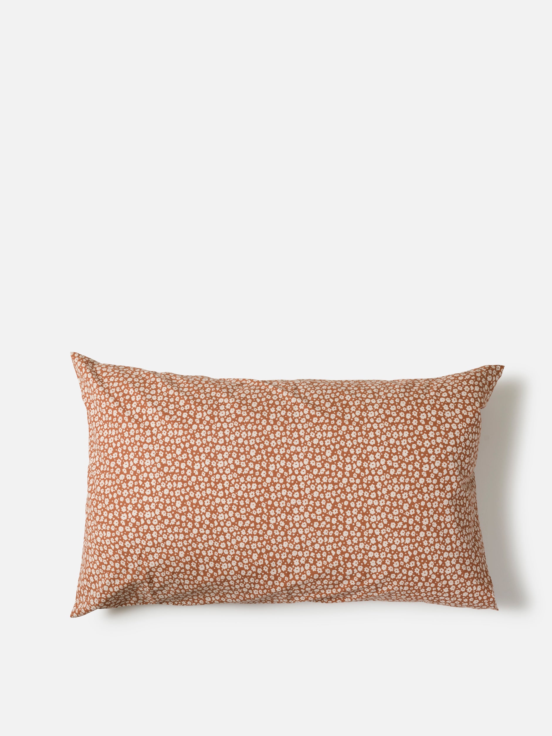 Forget Me Not Organic Cotton Pillowcase Pair Toffee/Nougat / Pillowcase Pair
