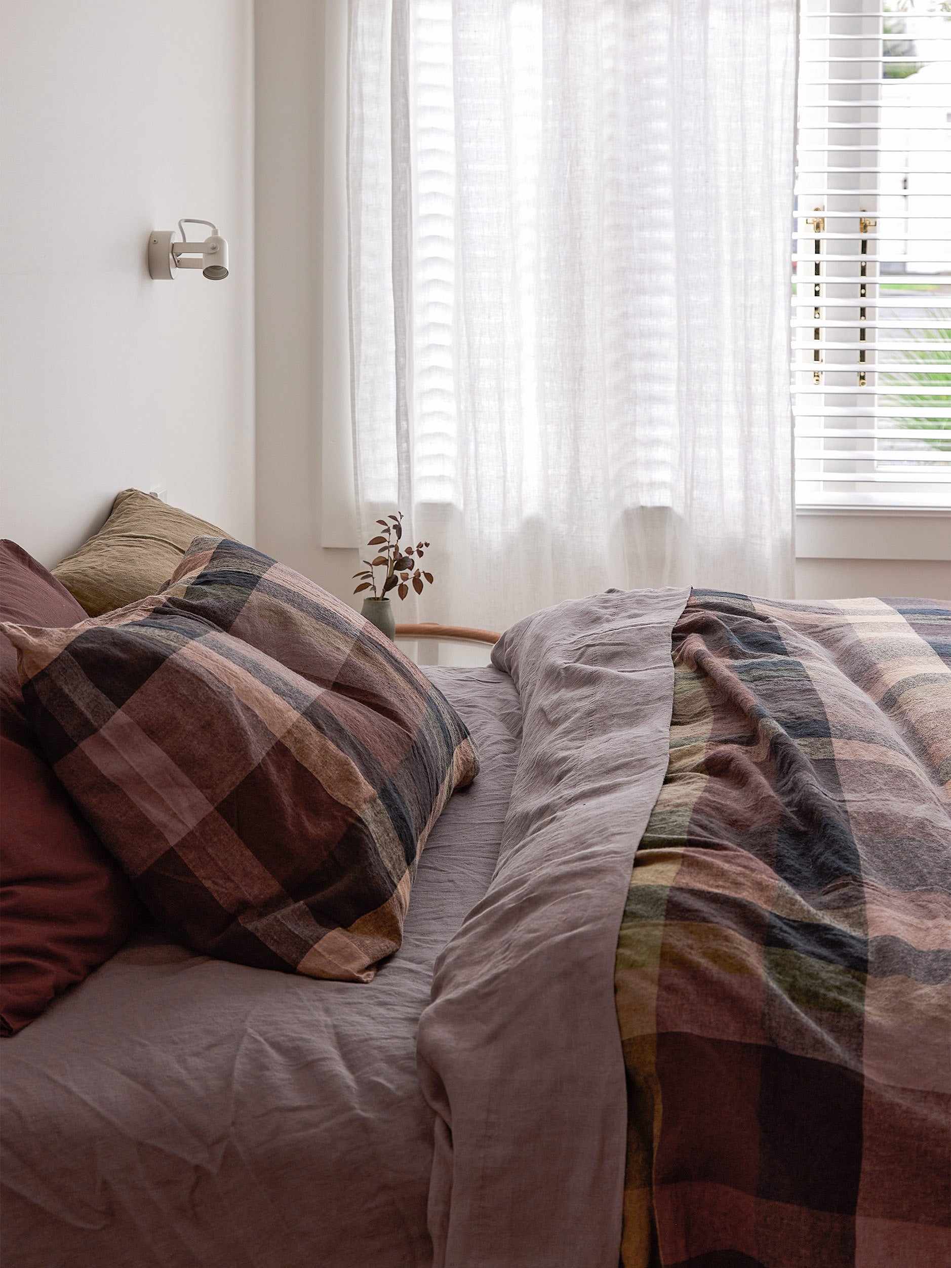 Picton Duvet Cover Mulberry/Multi / AU Super King