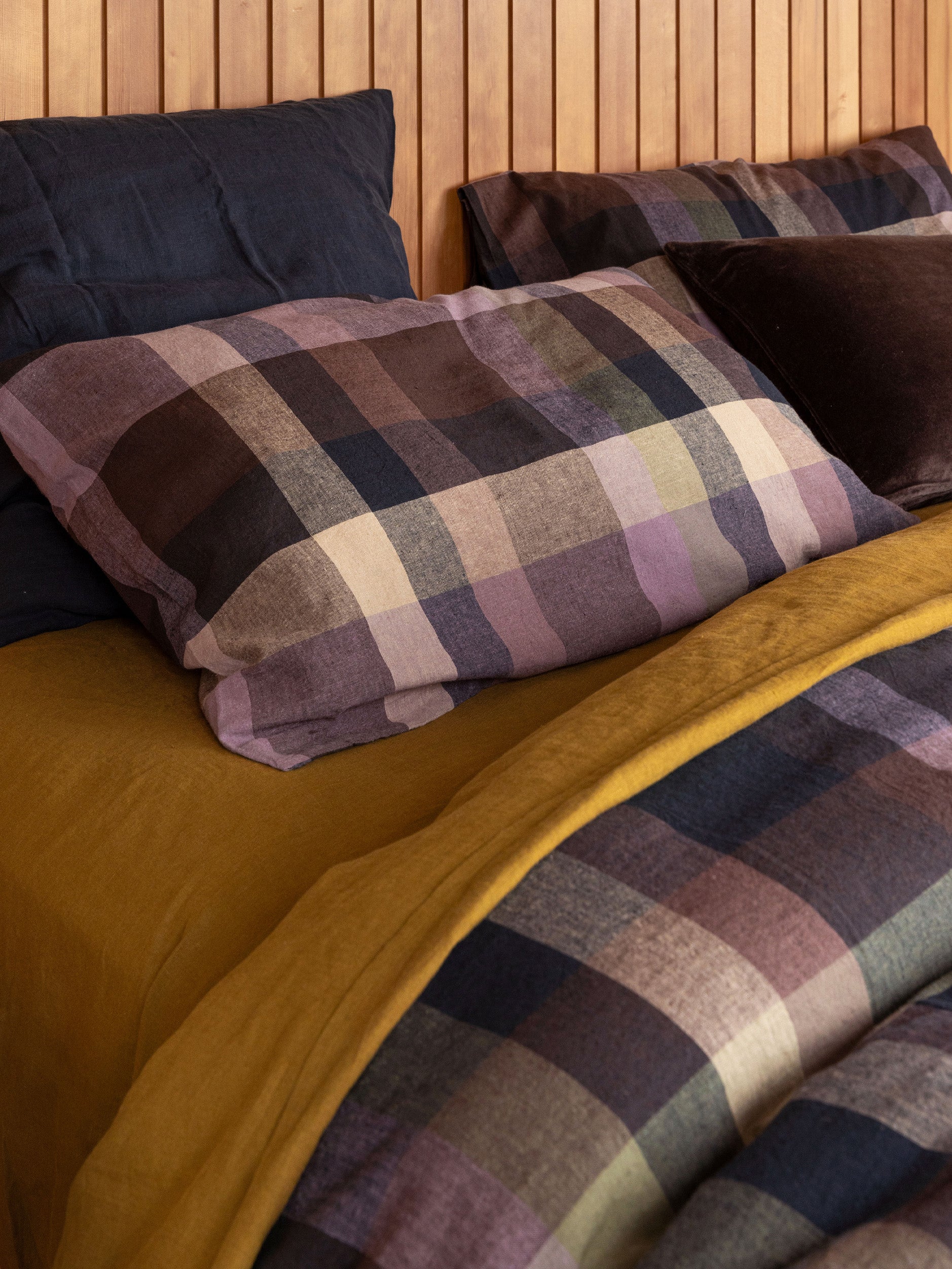 Picton Duvet Cover Mulberry/Multi / King Single/Double