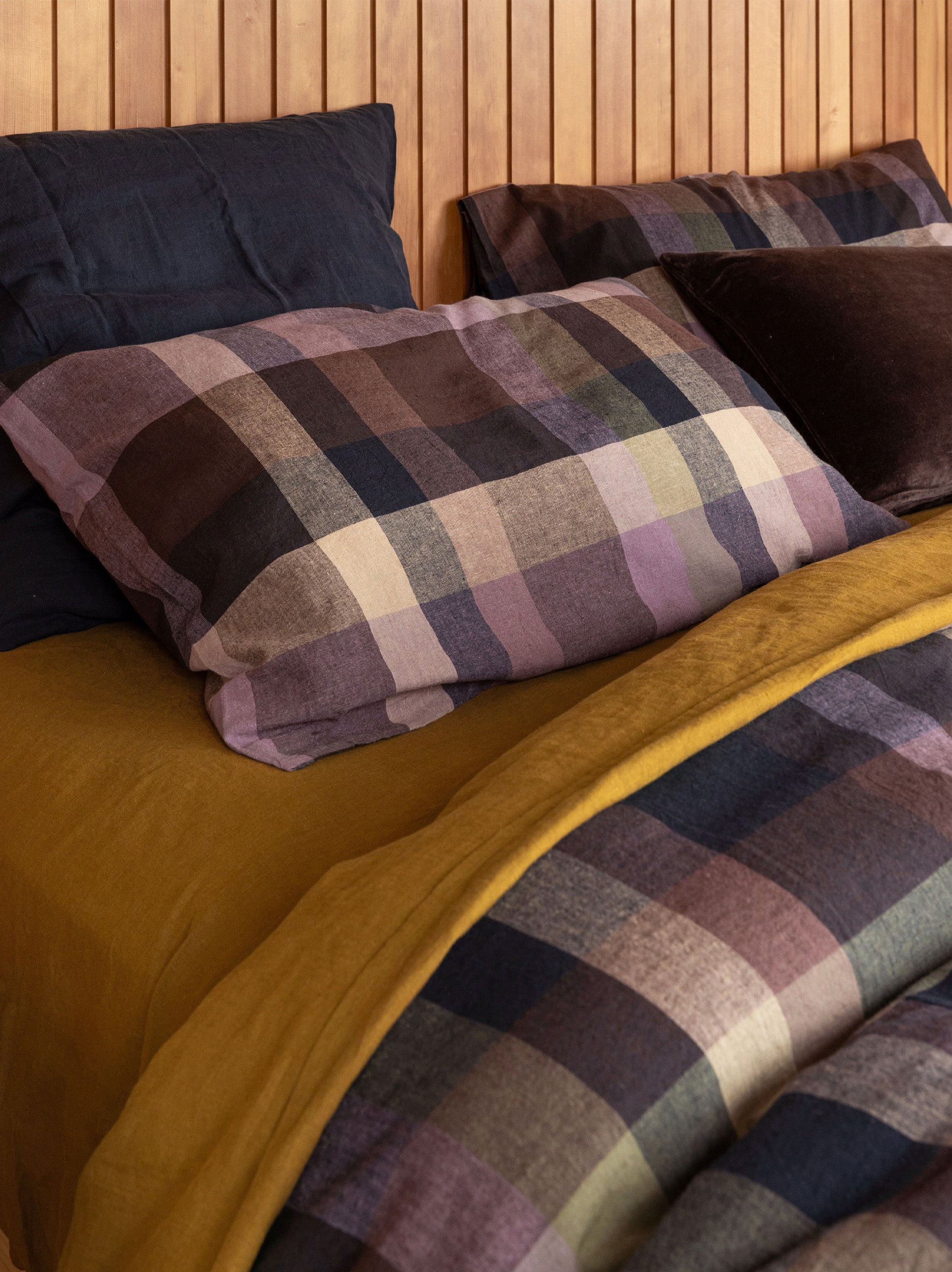 Picton Pillowcase PR Mulberry/Multi / Pillowcase Pair