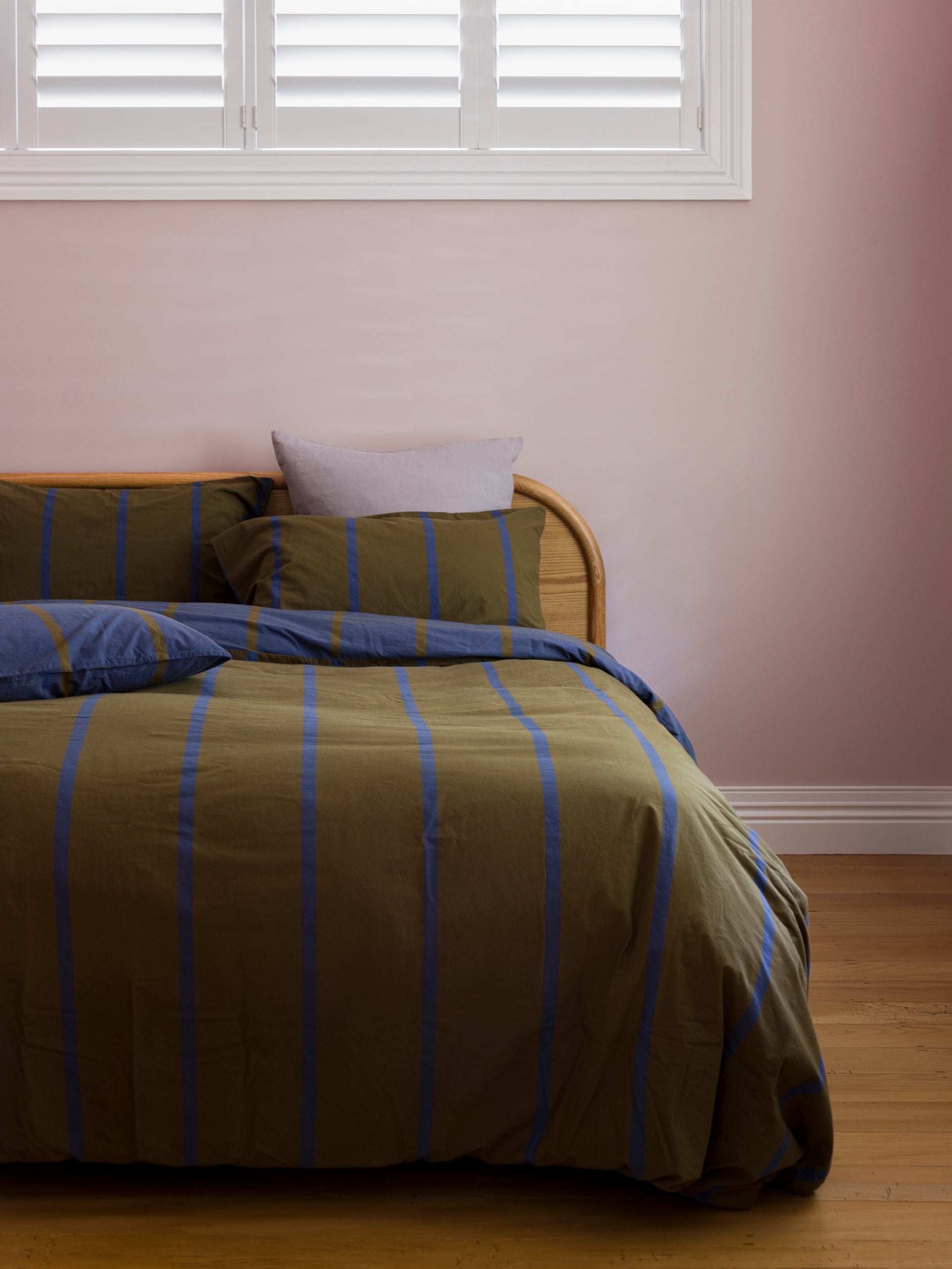 Duo Duvet Cover Ivy/Aegean / King Single/Double