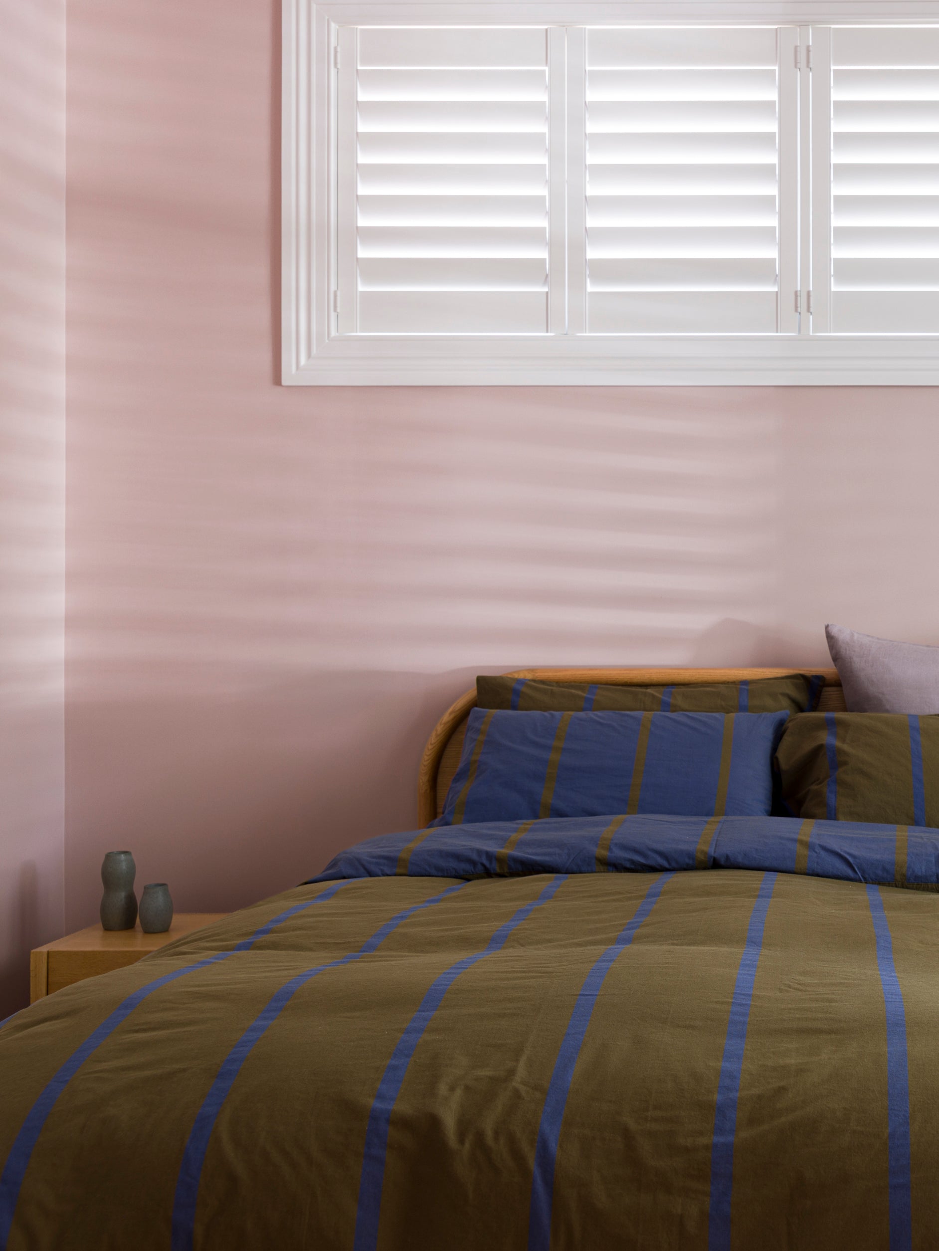 Duo Duvet Cover Ivy/Aegean / King