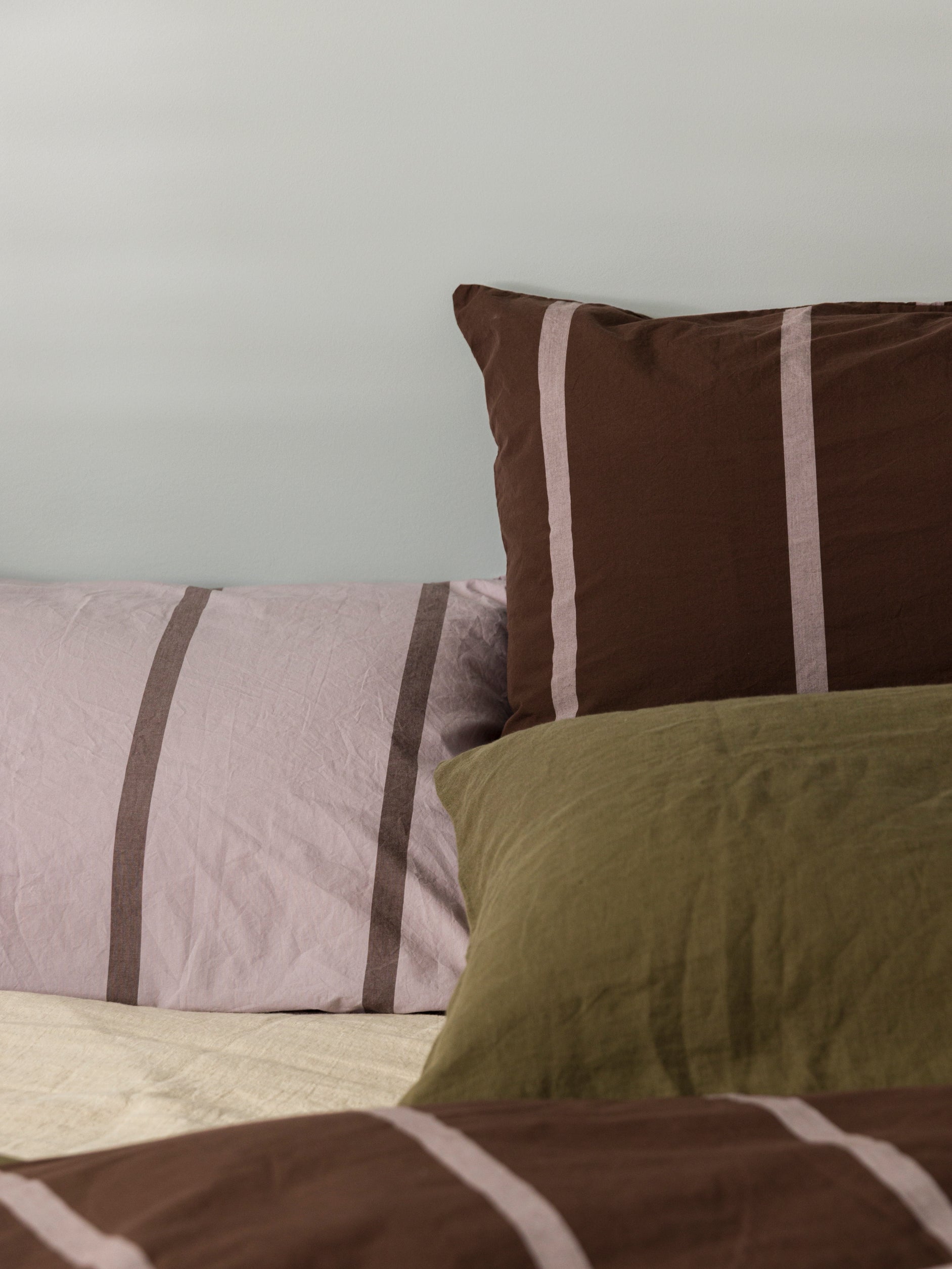 Duo Lodge Pillowcase Pair Pansy/Rye / Lodge Pillowcase Pair