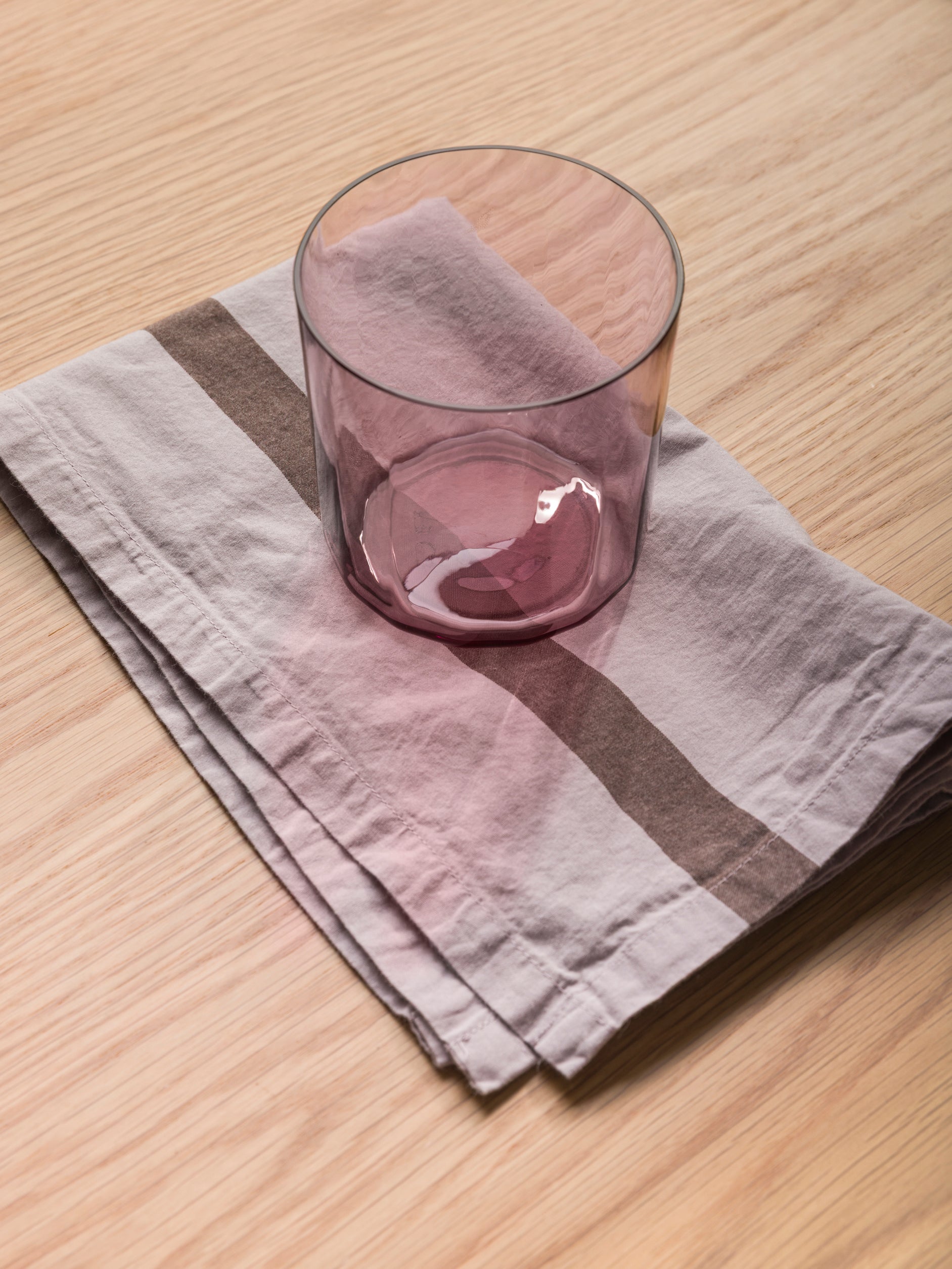 Duo Napkin Pansy/Rye / 45x45
