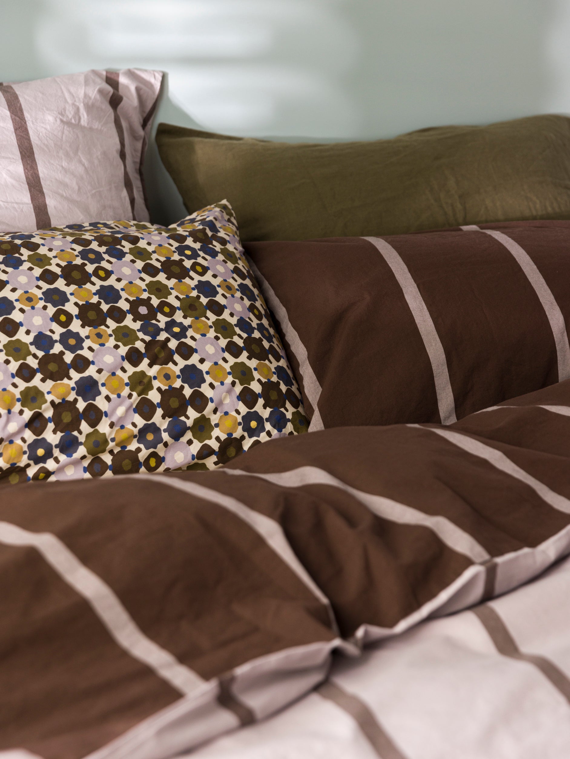Duo Lodge Pillowcase Pair Rye/Pansy / Lodge Pillowcase Pair