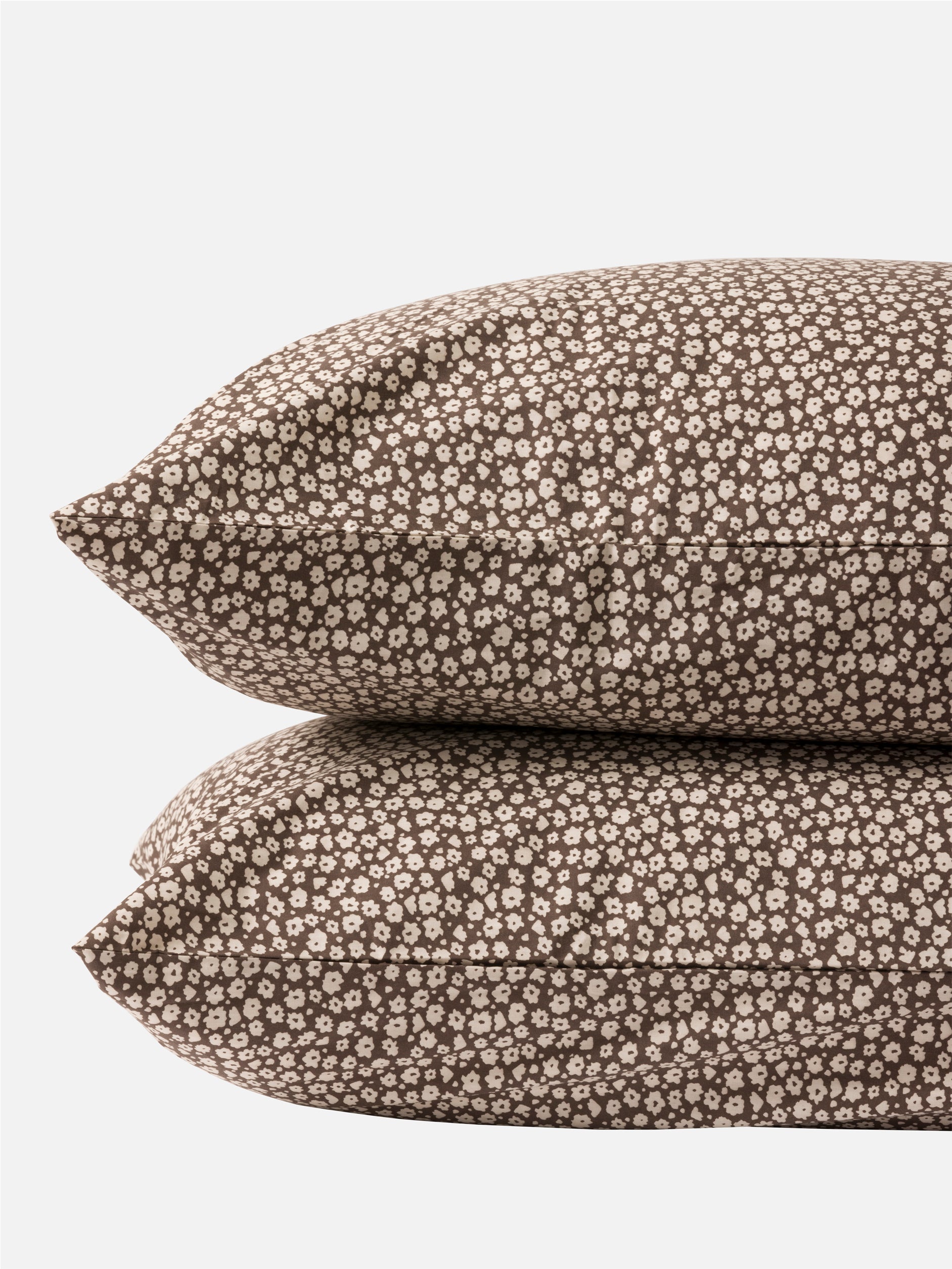 Forget Me Not Organic Cotton Lodge Pillowcase Pair Rye/Bone / Lodge Pillowcase Pair