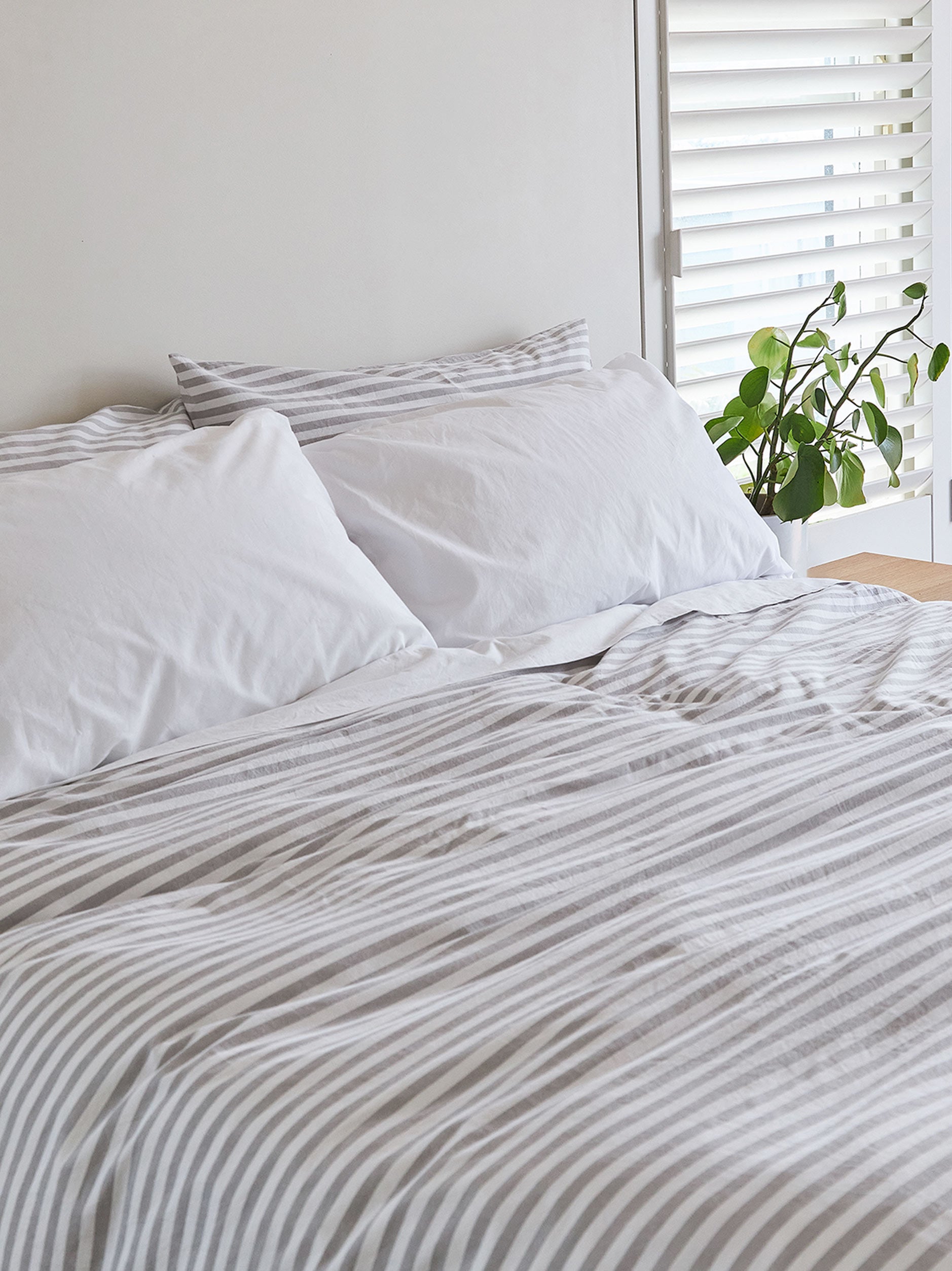 Classic Organic Cotton Pillowcase PR White / Pillowcase Pair