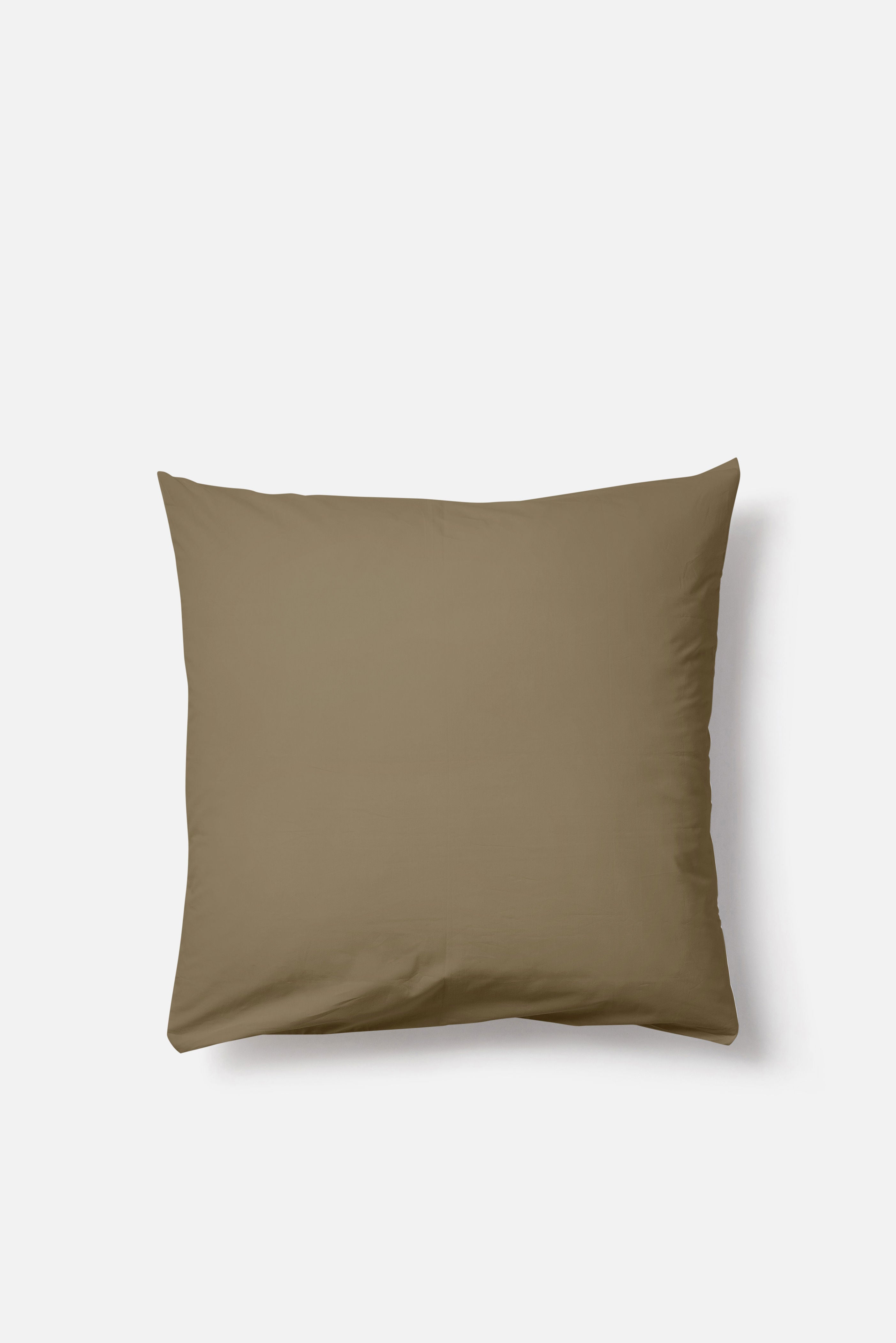 Classic Organic Cotton Euro Pillowcase Olive / Euro Pillowcase