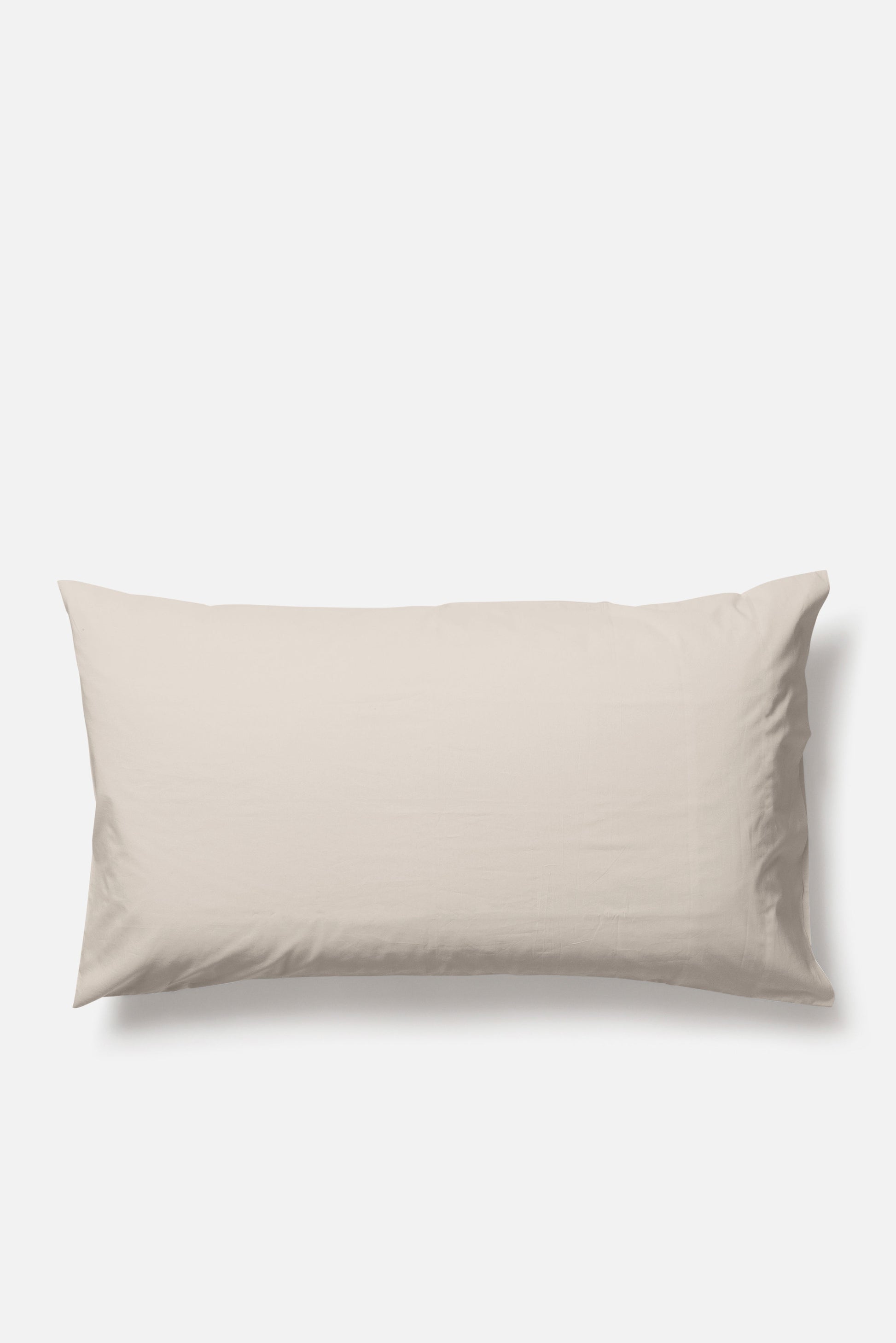 Classic Organic Cotton Lodge Pillowcase PR Beige / Lodge Pillowcase Pair