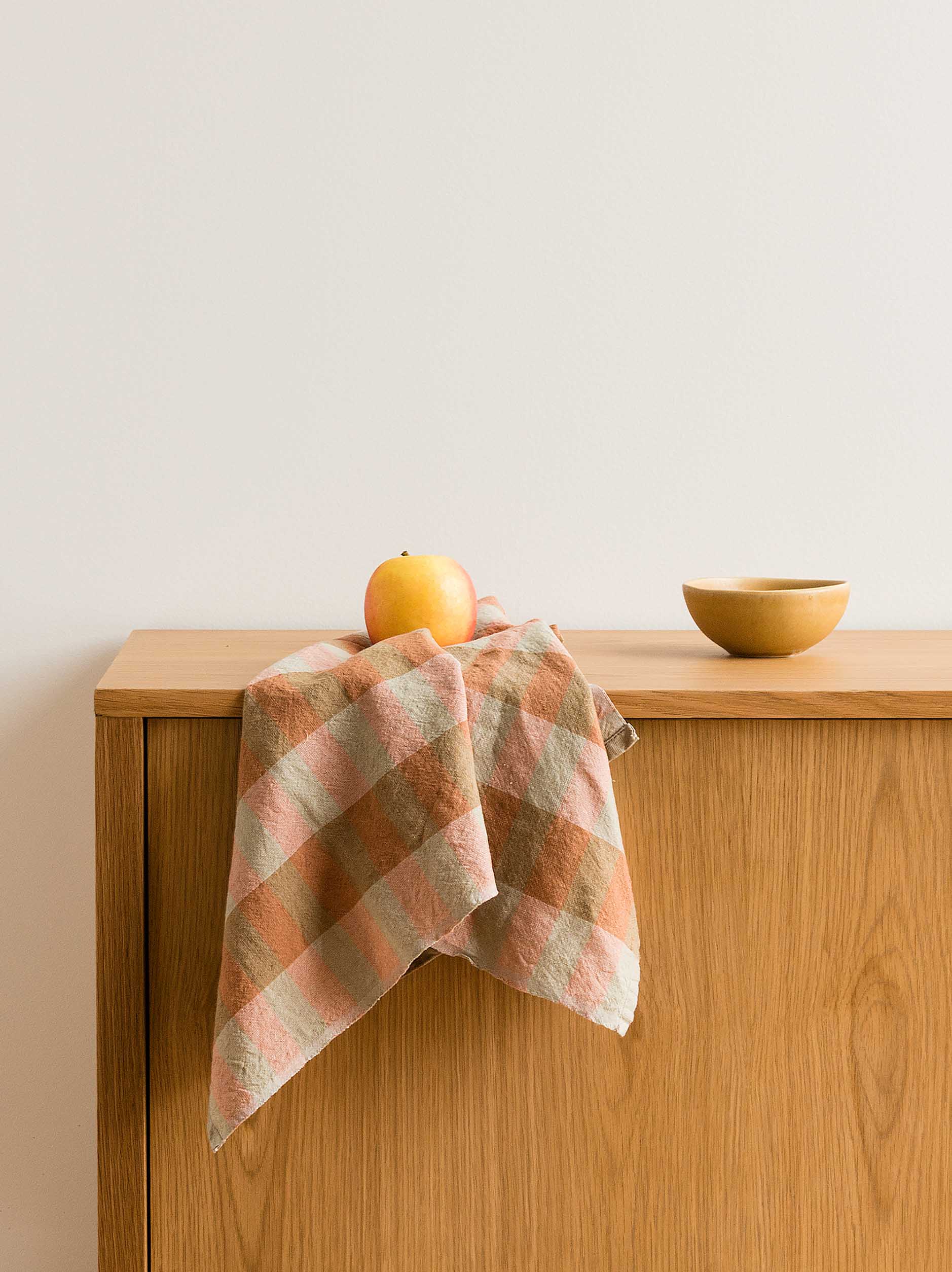 Anni Tea Towel Mandarin/Multi / 55x75cm
