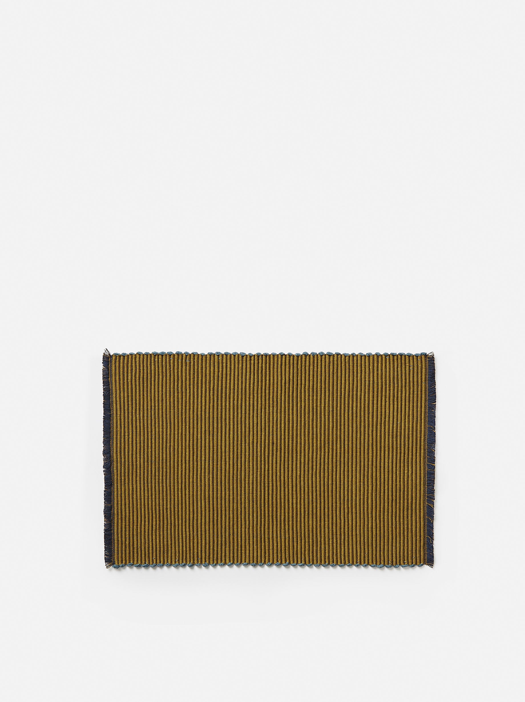 Albers Placemat Denim/Ochre / 45.5x30cm