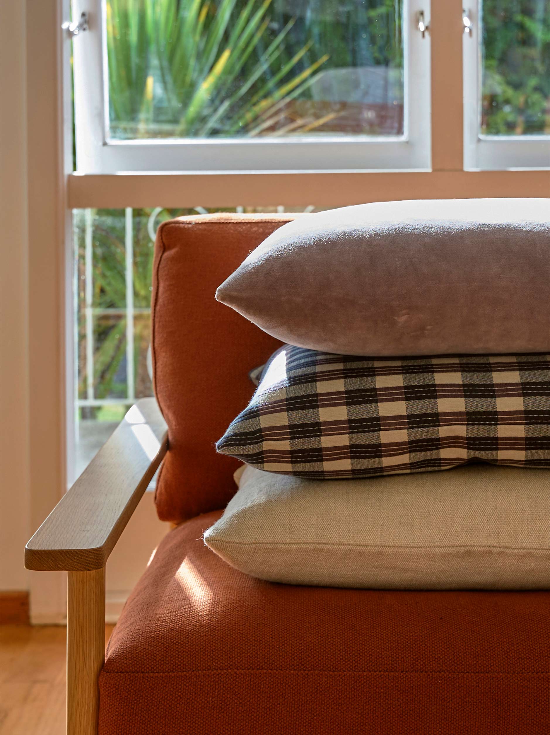 Folio Cushion Cover Lupin/Nile / 60x40cm