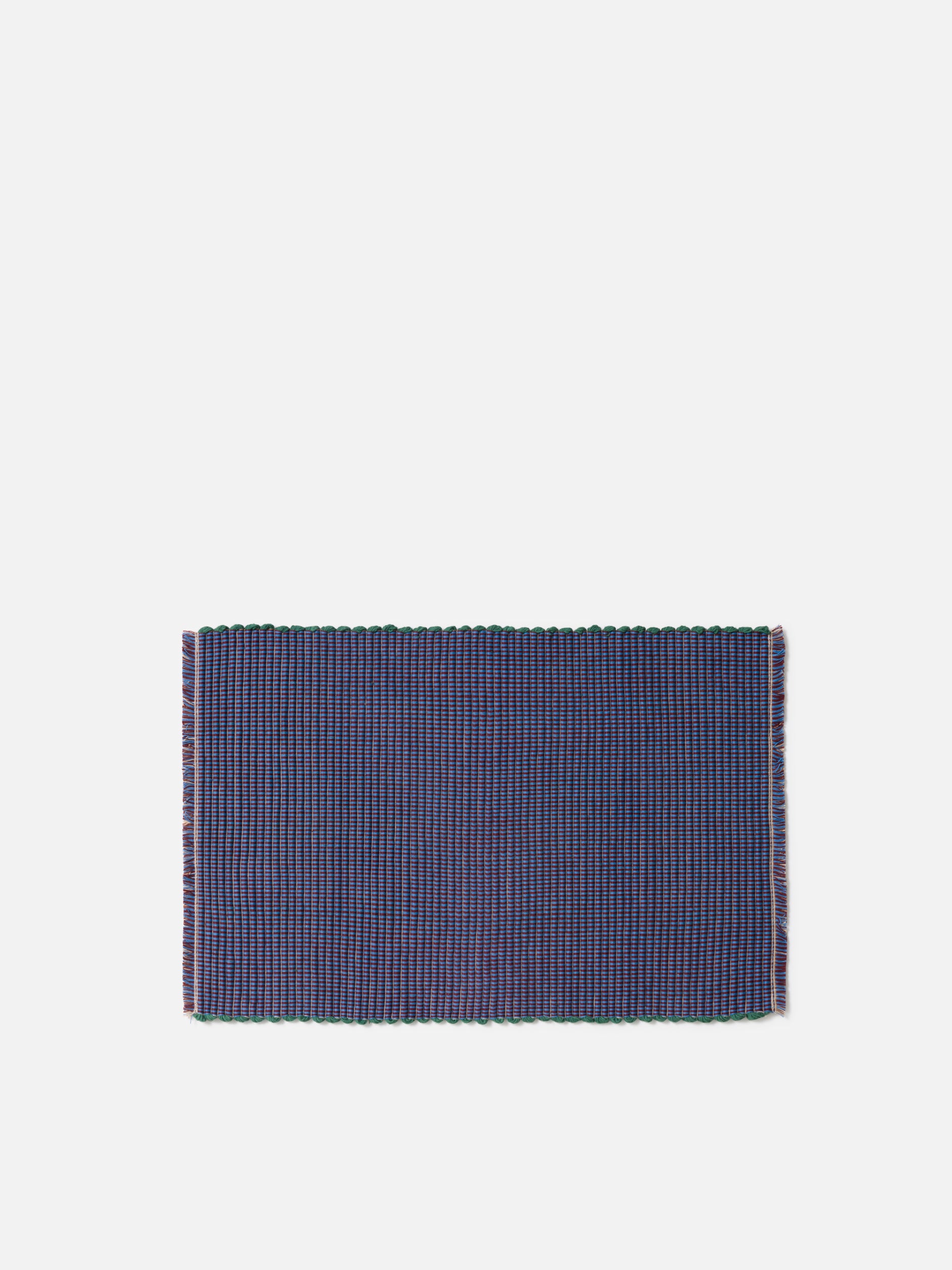 Albers Striped Placemat Wheat/Cornflower / One Size