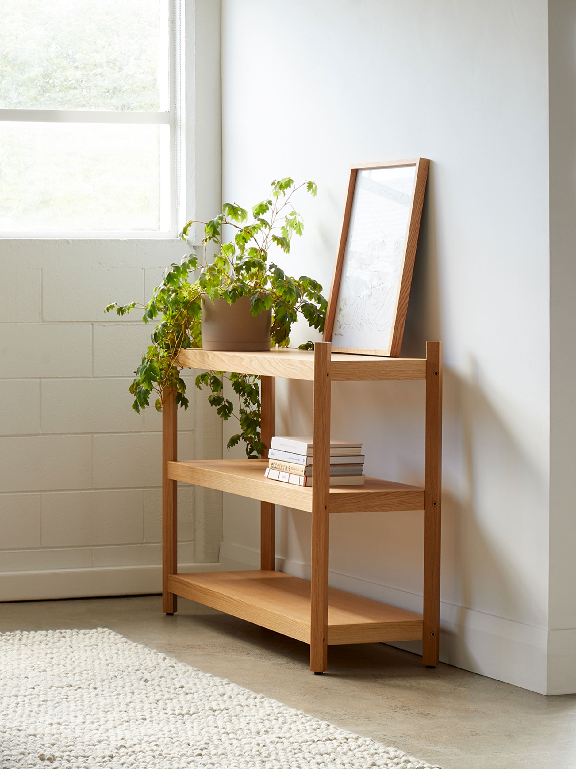 Tilt Shelf Only Oak / Tilt Shelf