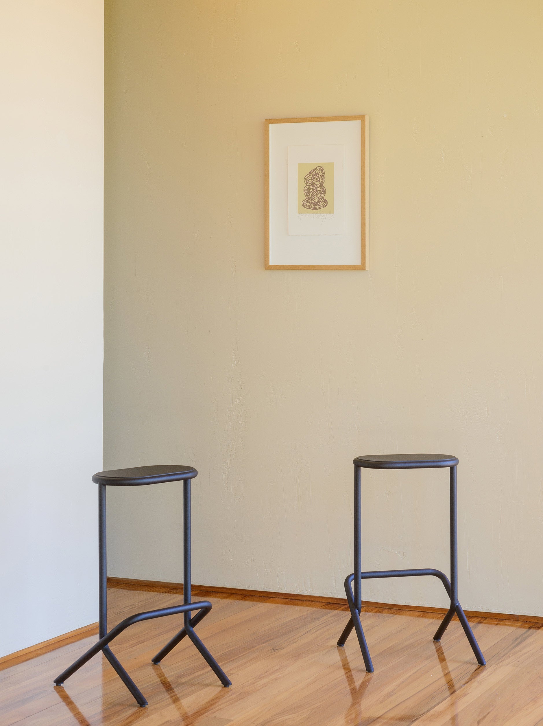 Platform Stool Black / One Size