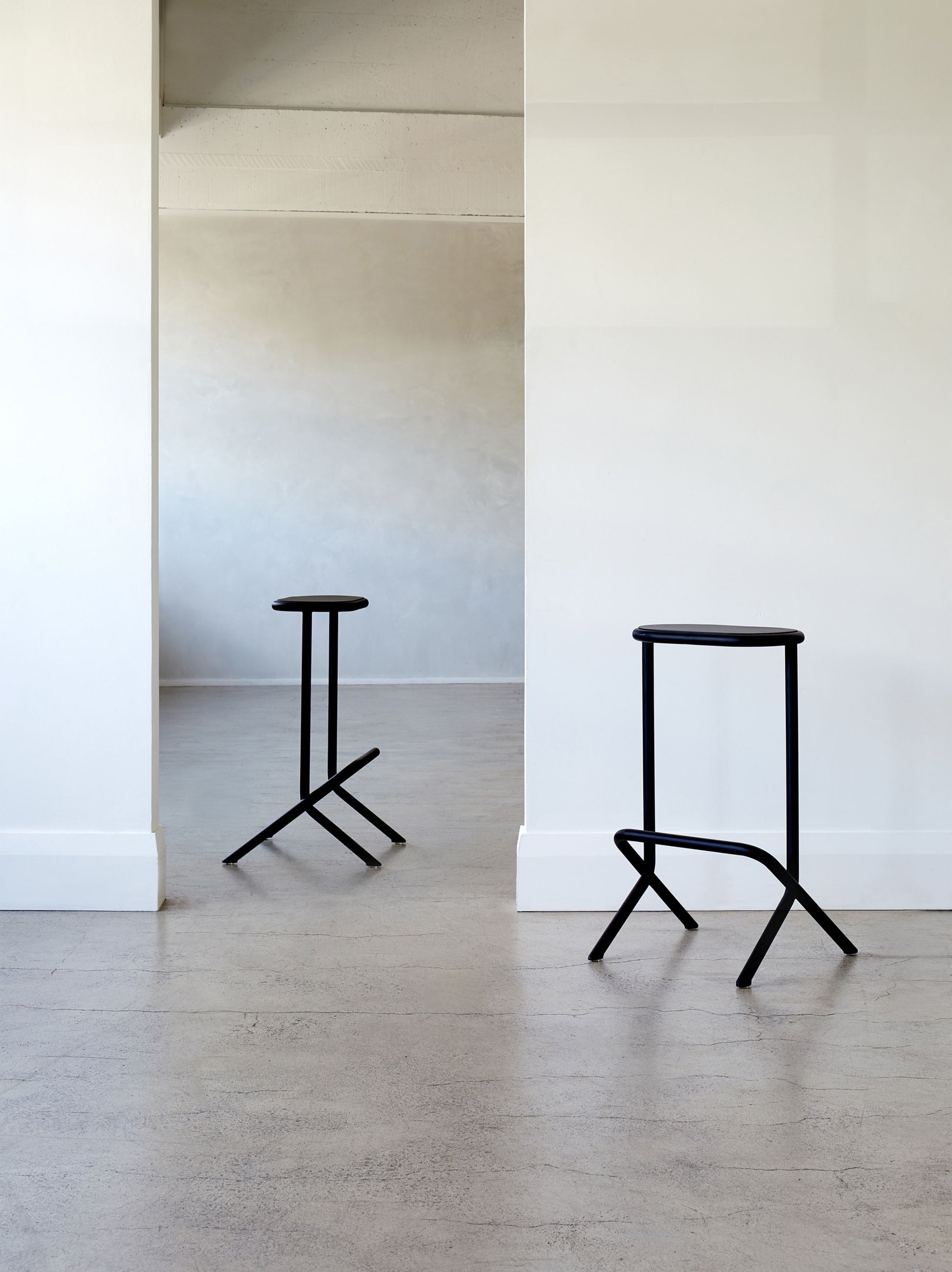 Platform Stool Black / One Size