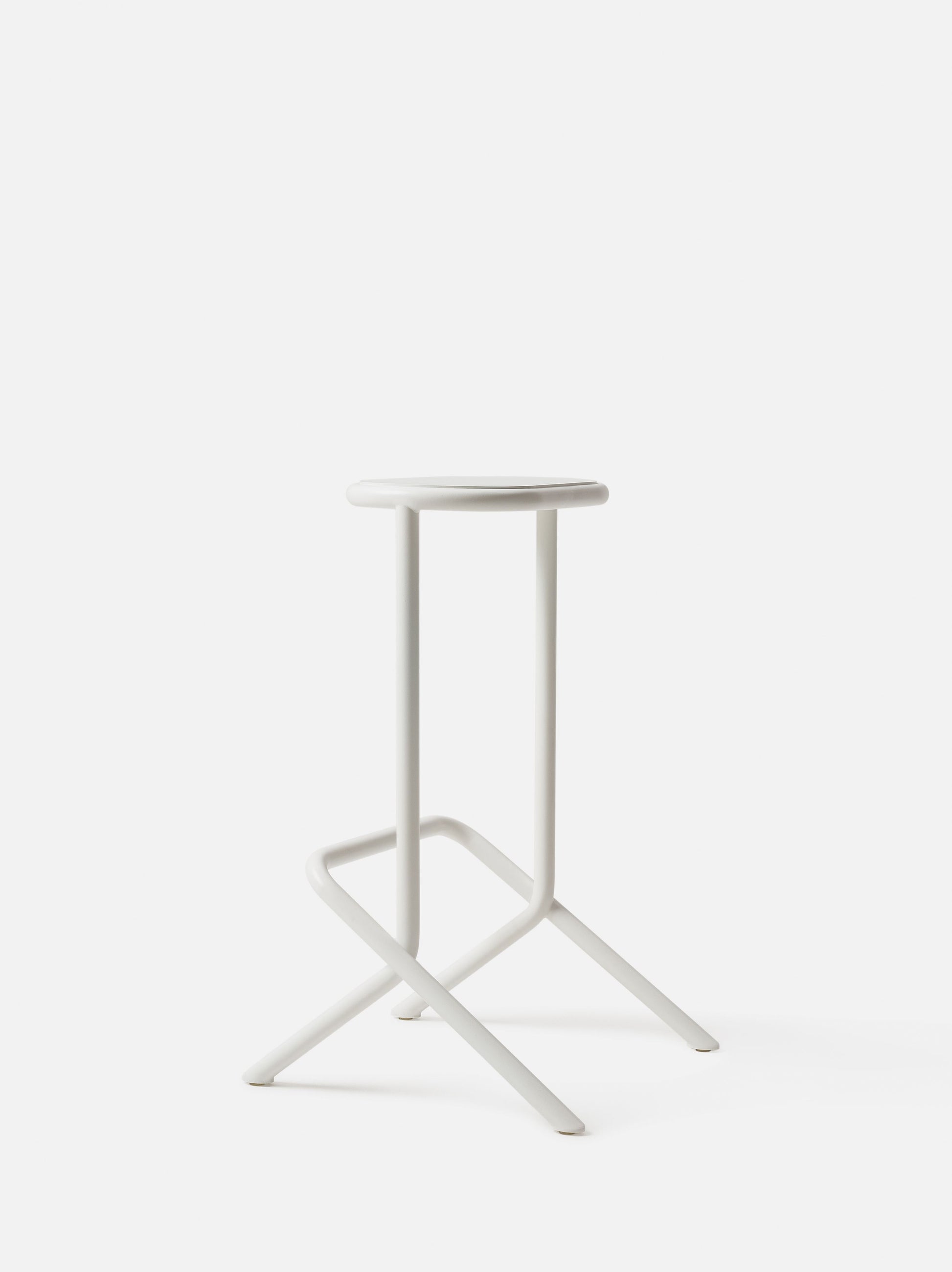 Platform Stool White / One Size