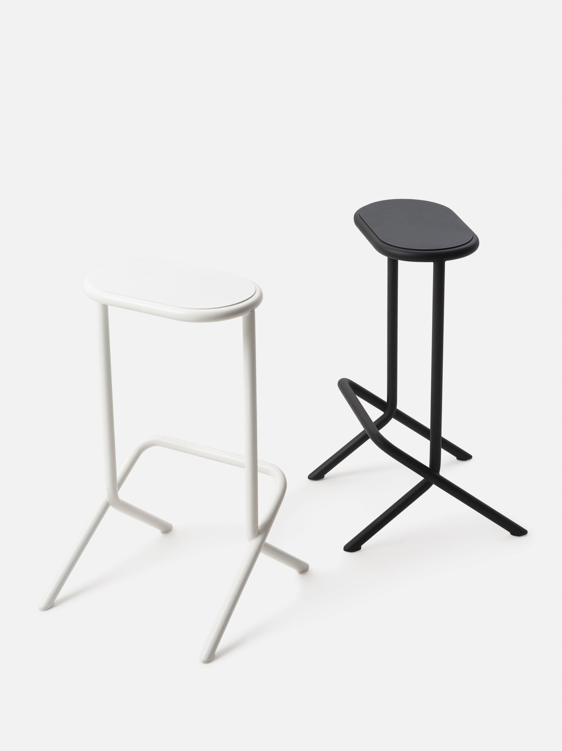 Platform Stool White / One Size
