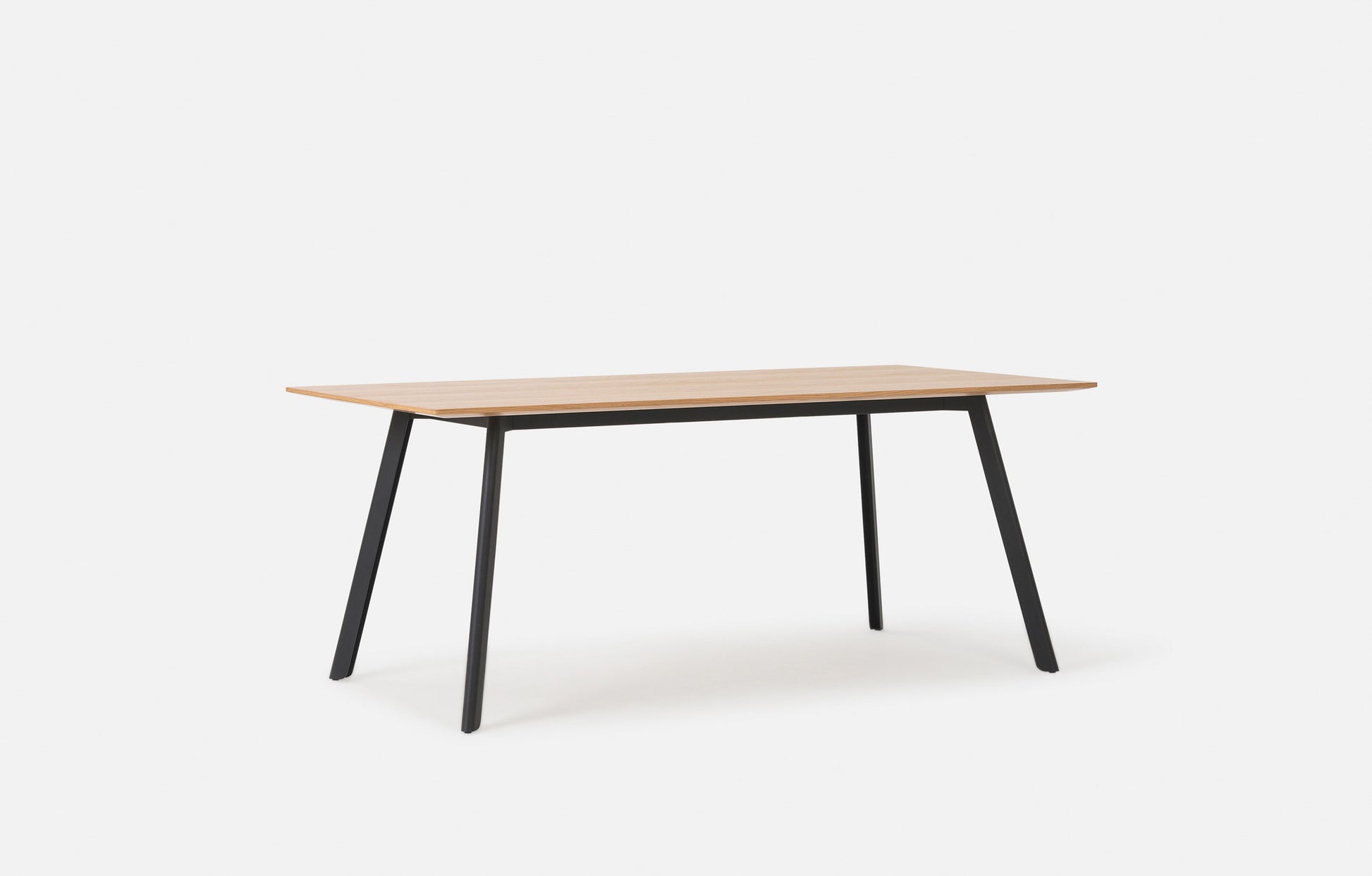 Assembly Dining Table Oak/Black / 1.8m