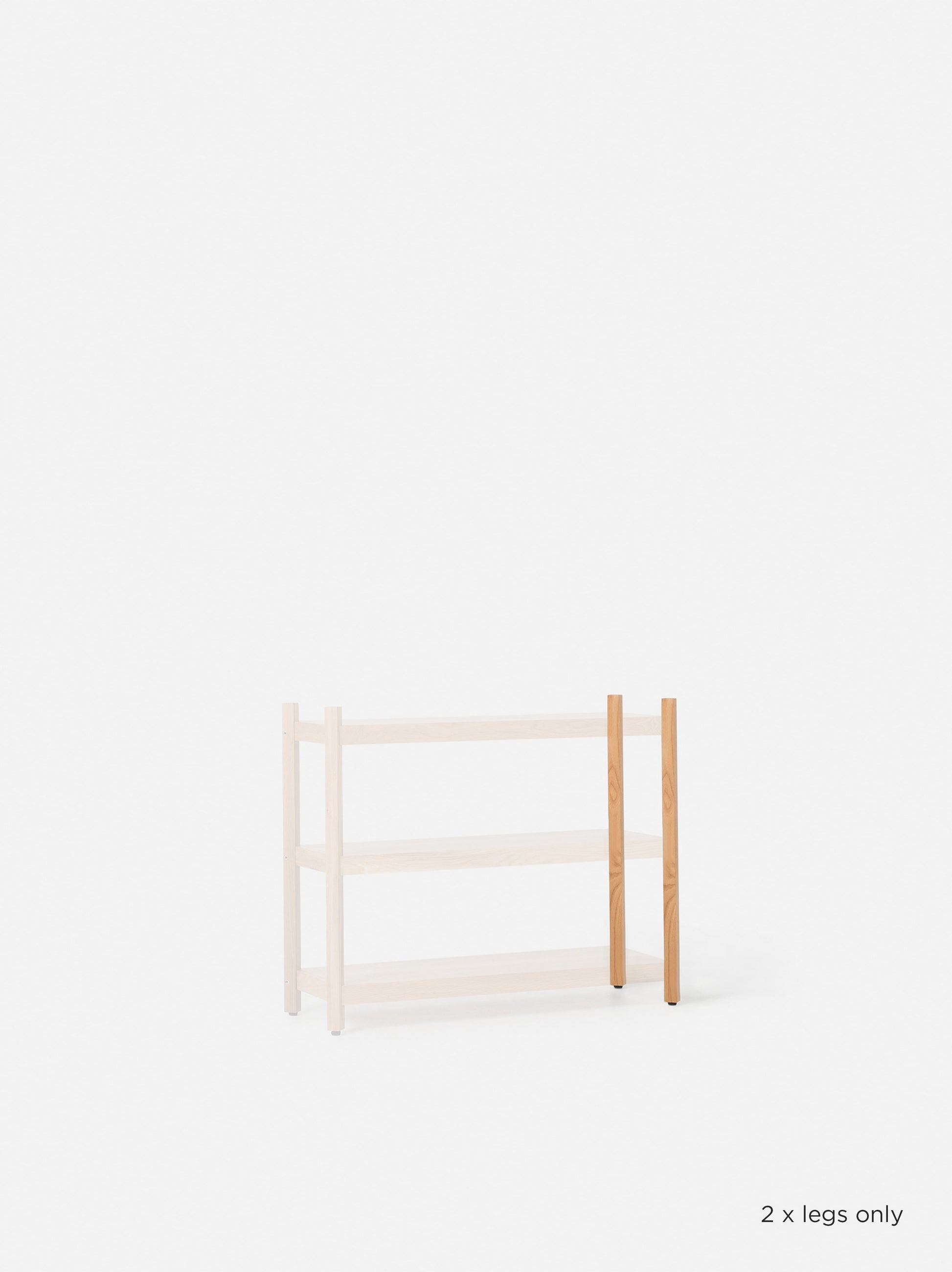 Tilt Upright 3 Tier PAIR Oak / Tilt 3-Tier Upright (Pair)
