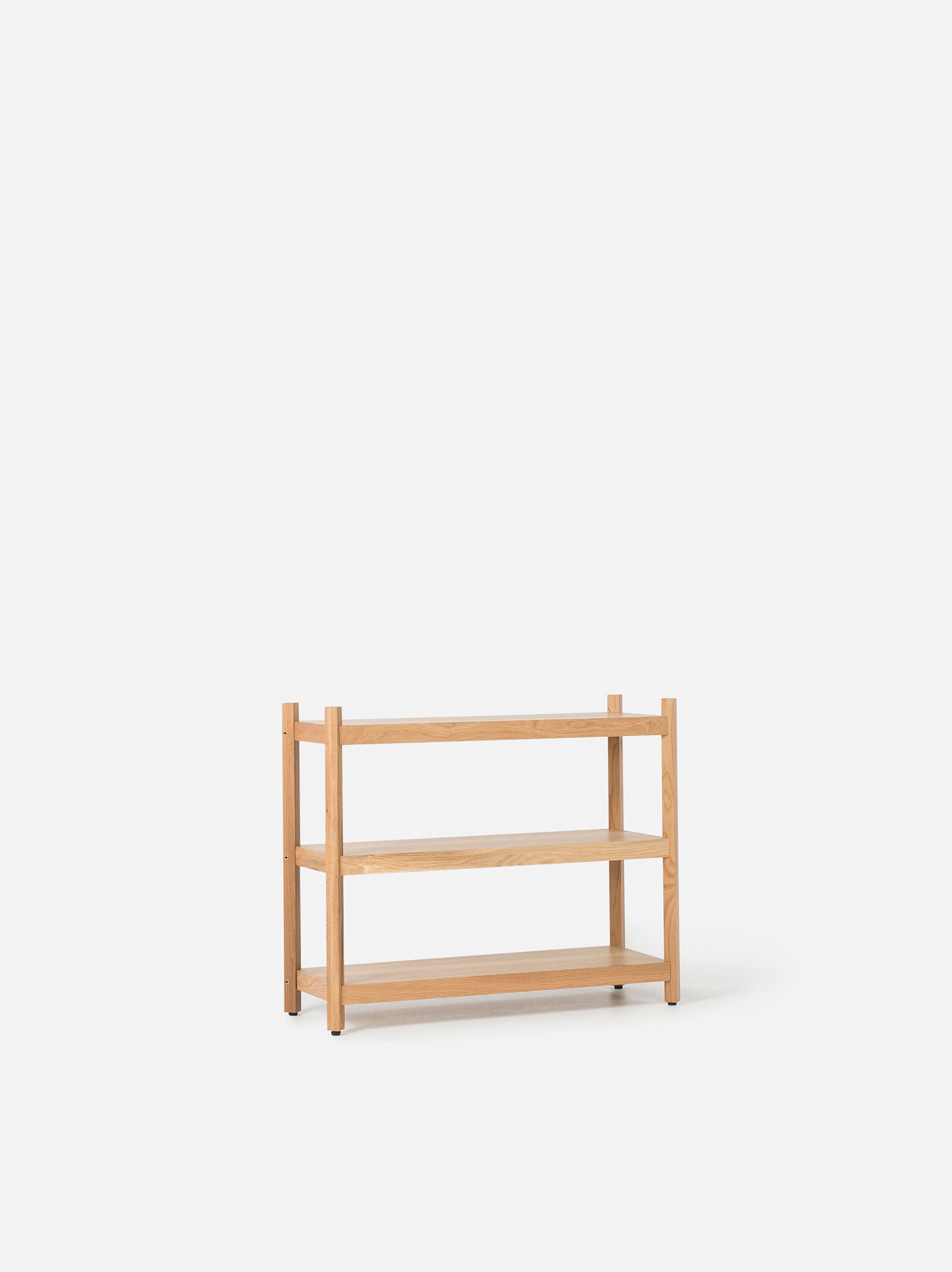 Tilt Upright 3 Tier PAIR Oak / Tilt 3-Tier Upright (Pair)