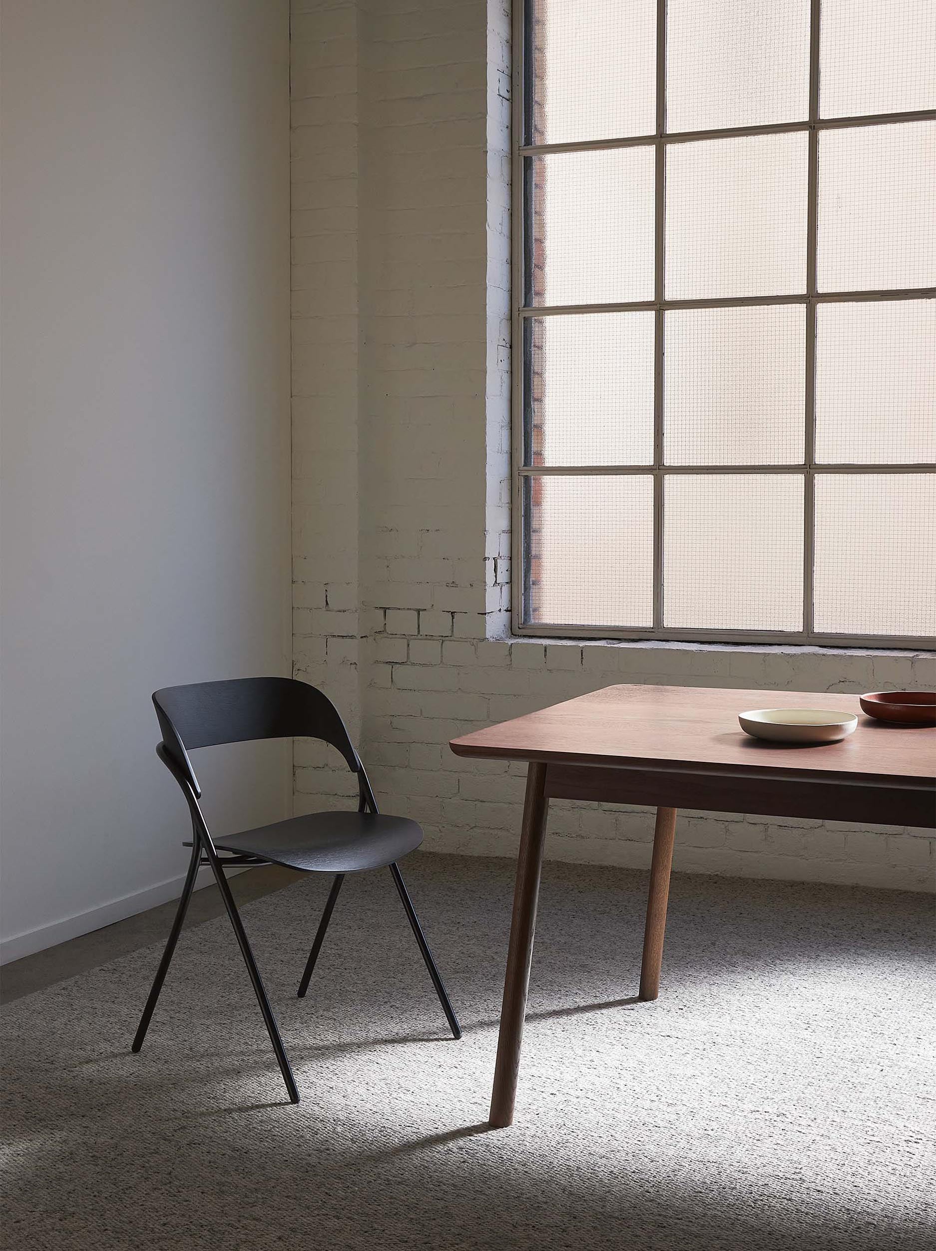 Trace Dining Chair Black / One Size
