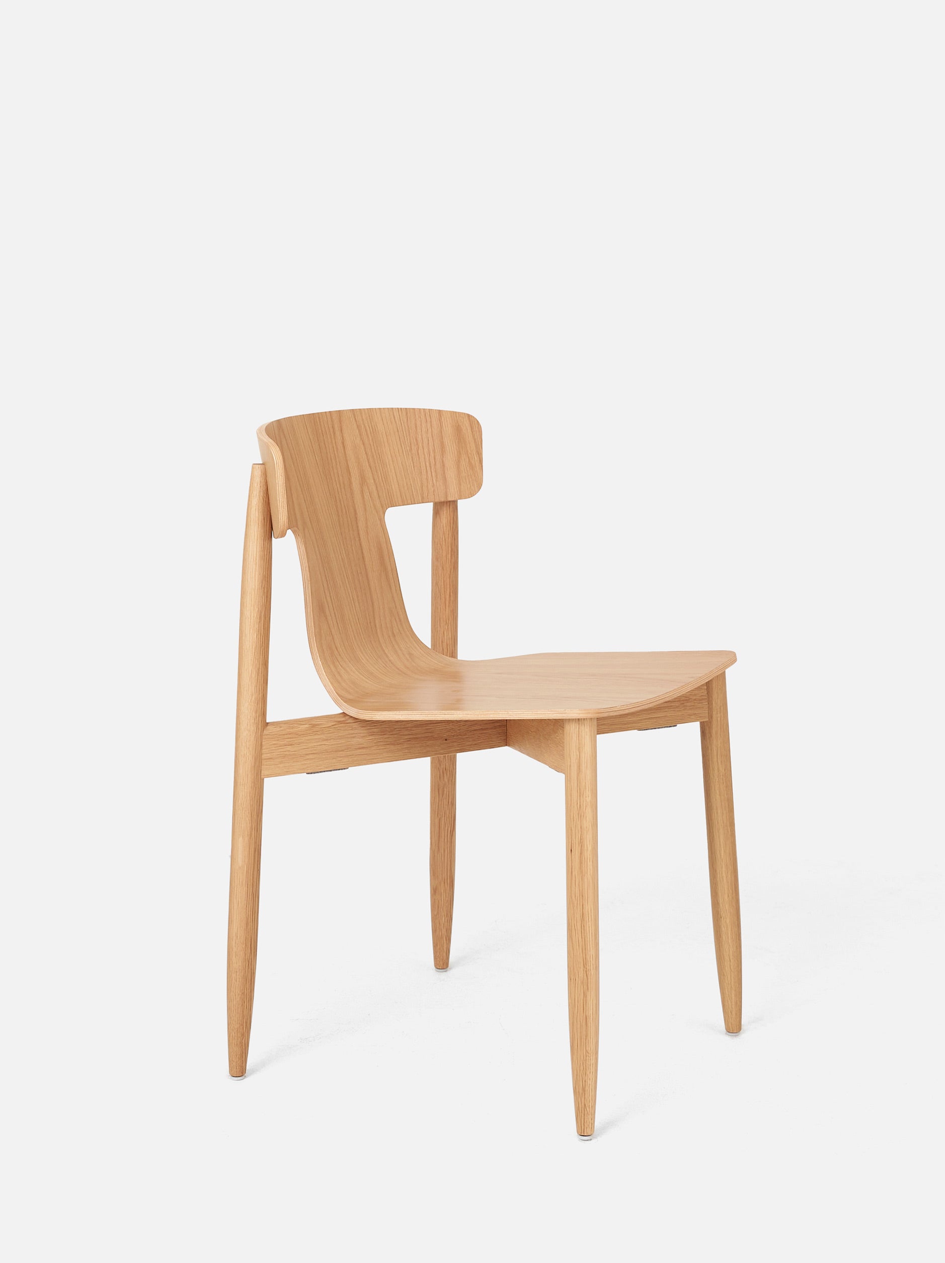 Bough Dining Chair Oak / 48x46x75.5cmh