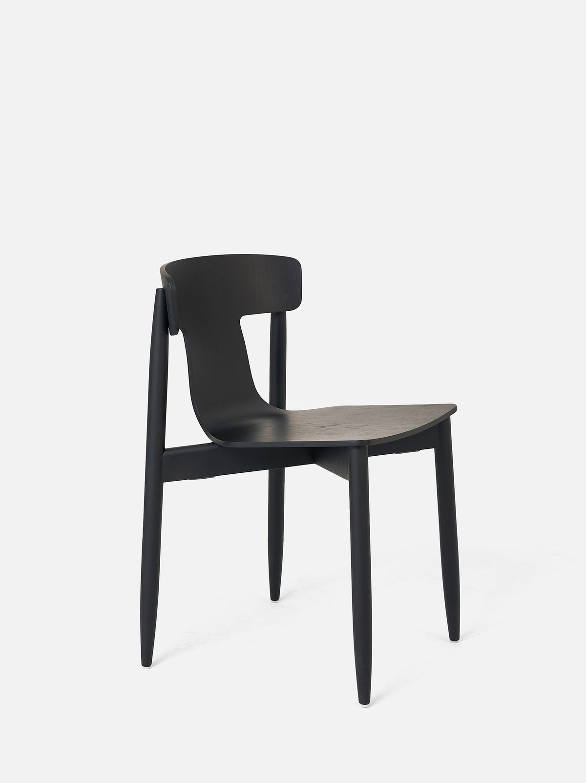 Bough Dining Chair Black / 48x46x75.5cmh