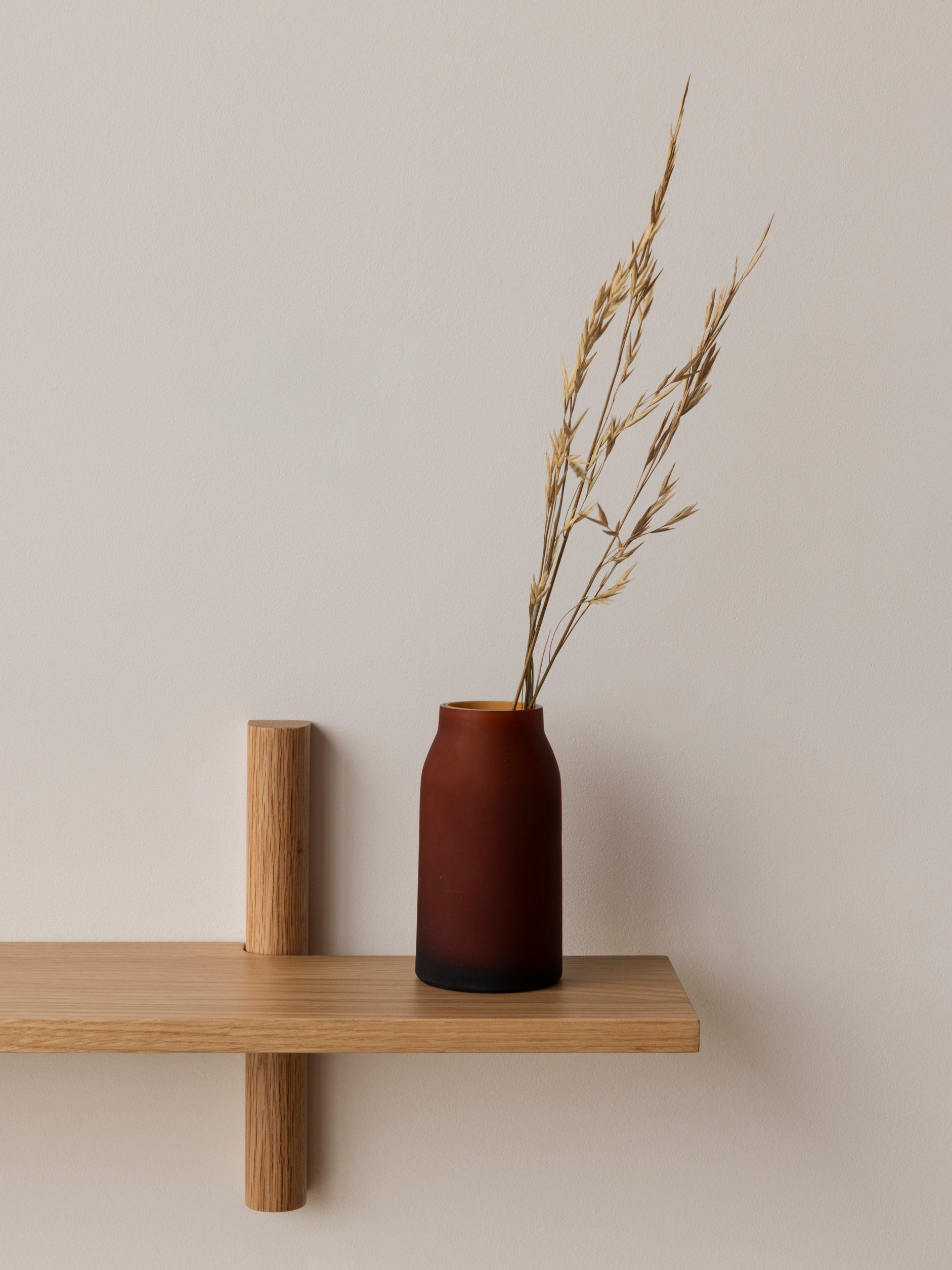 Exhibit Shelf Oak / Single