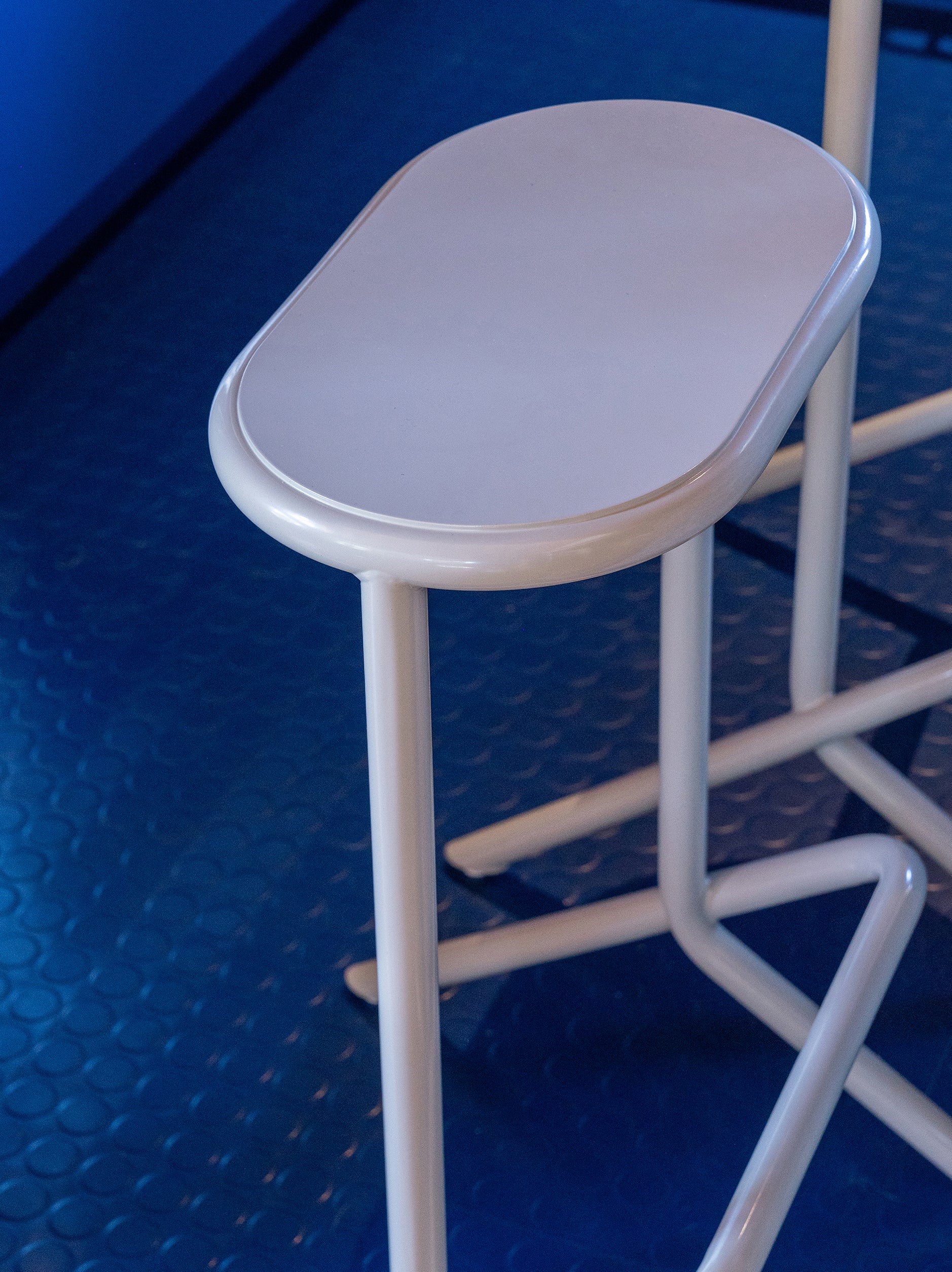 Platform Stool Ghost Grey / One Size