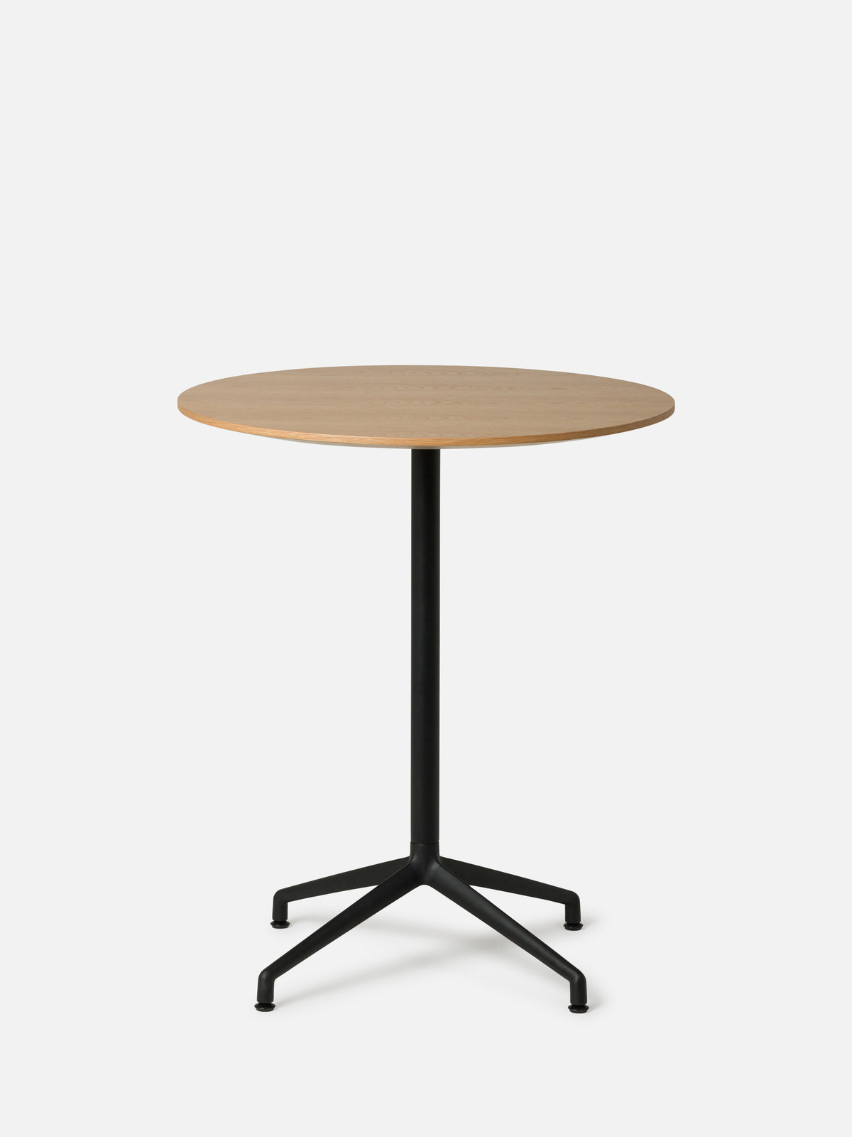 730 Series Leaner Round Top Oak / 95cmh