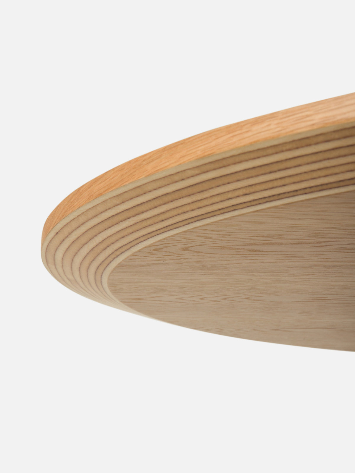 730 Series Dining Table Round Top Oak / 90cmdia