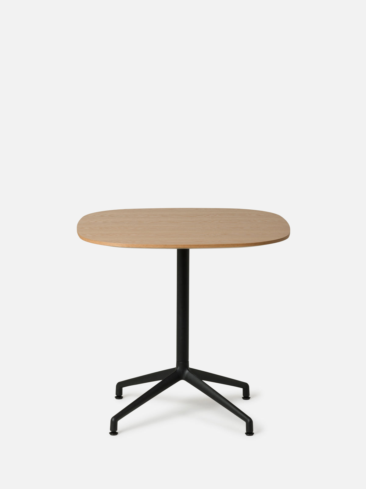 730 Series Dining Table Scround Top Oak / 80x80