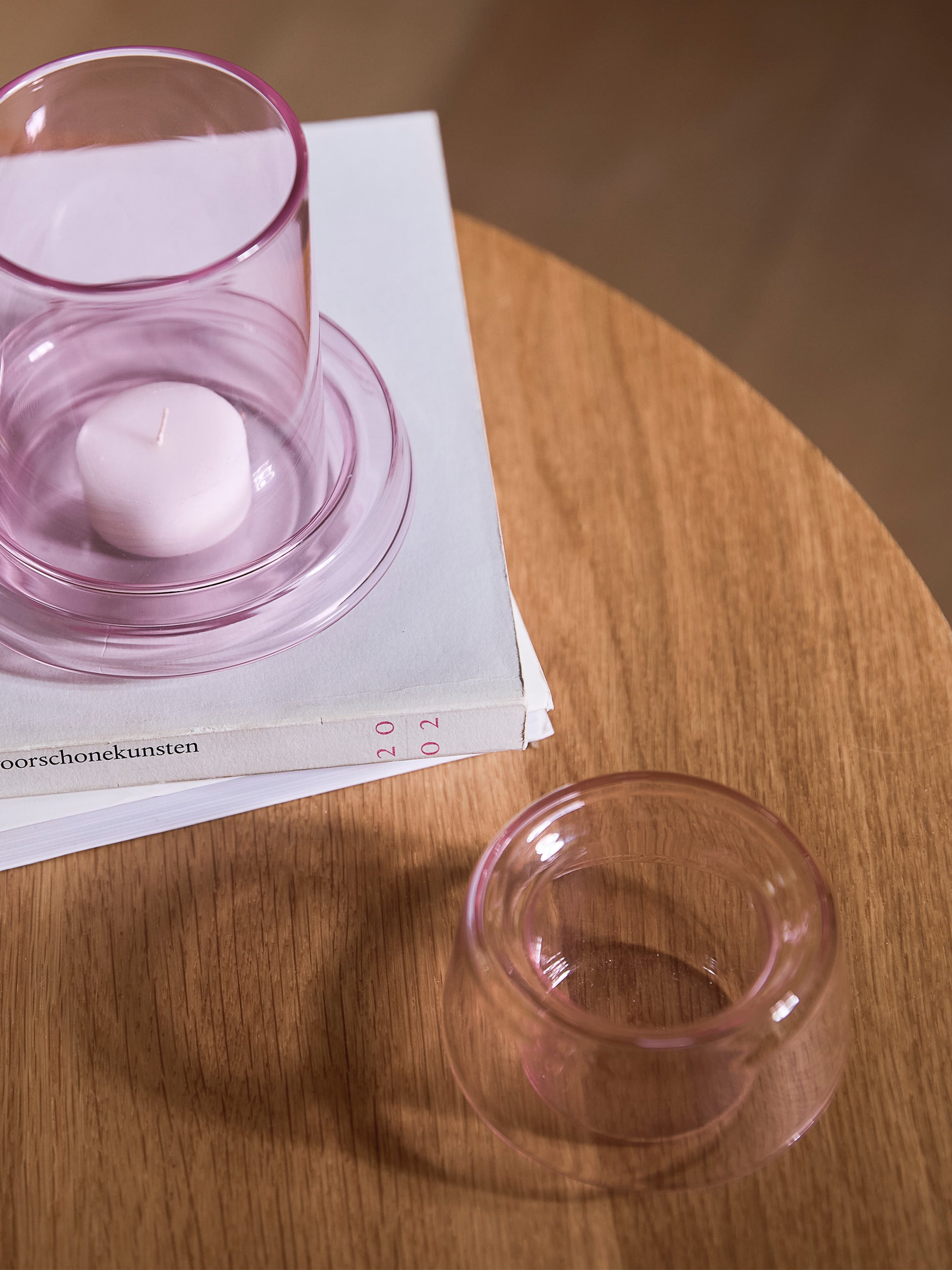 Cascade Tealight Holder Rose / One Size