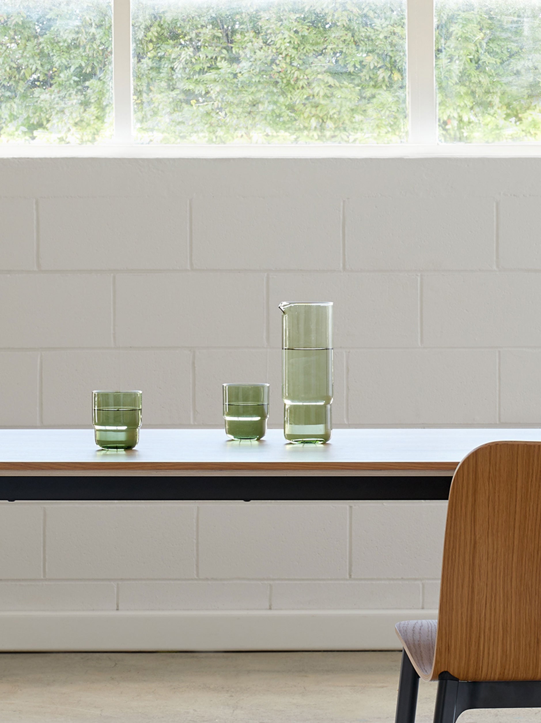 Piccadilly Tumbler Set of 6 Olive / 250ml