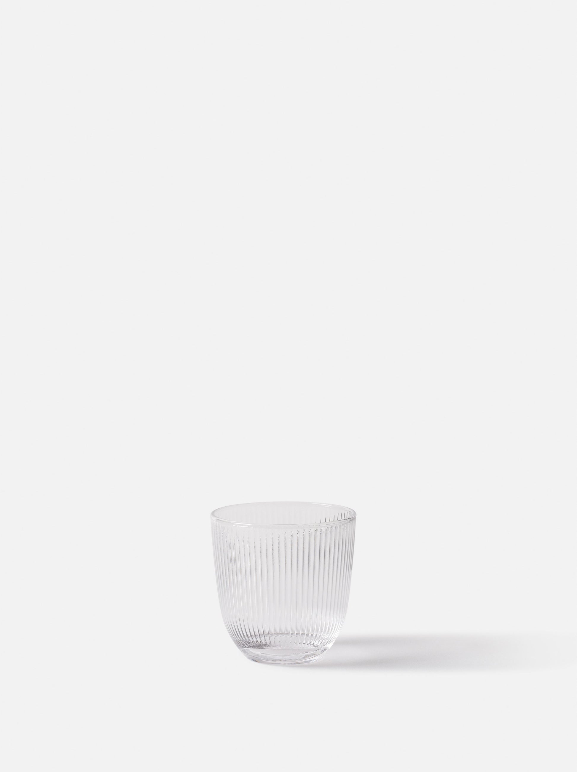 Rib Tumbler Set of 6 Clear / 320ml