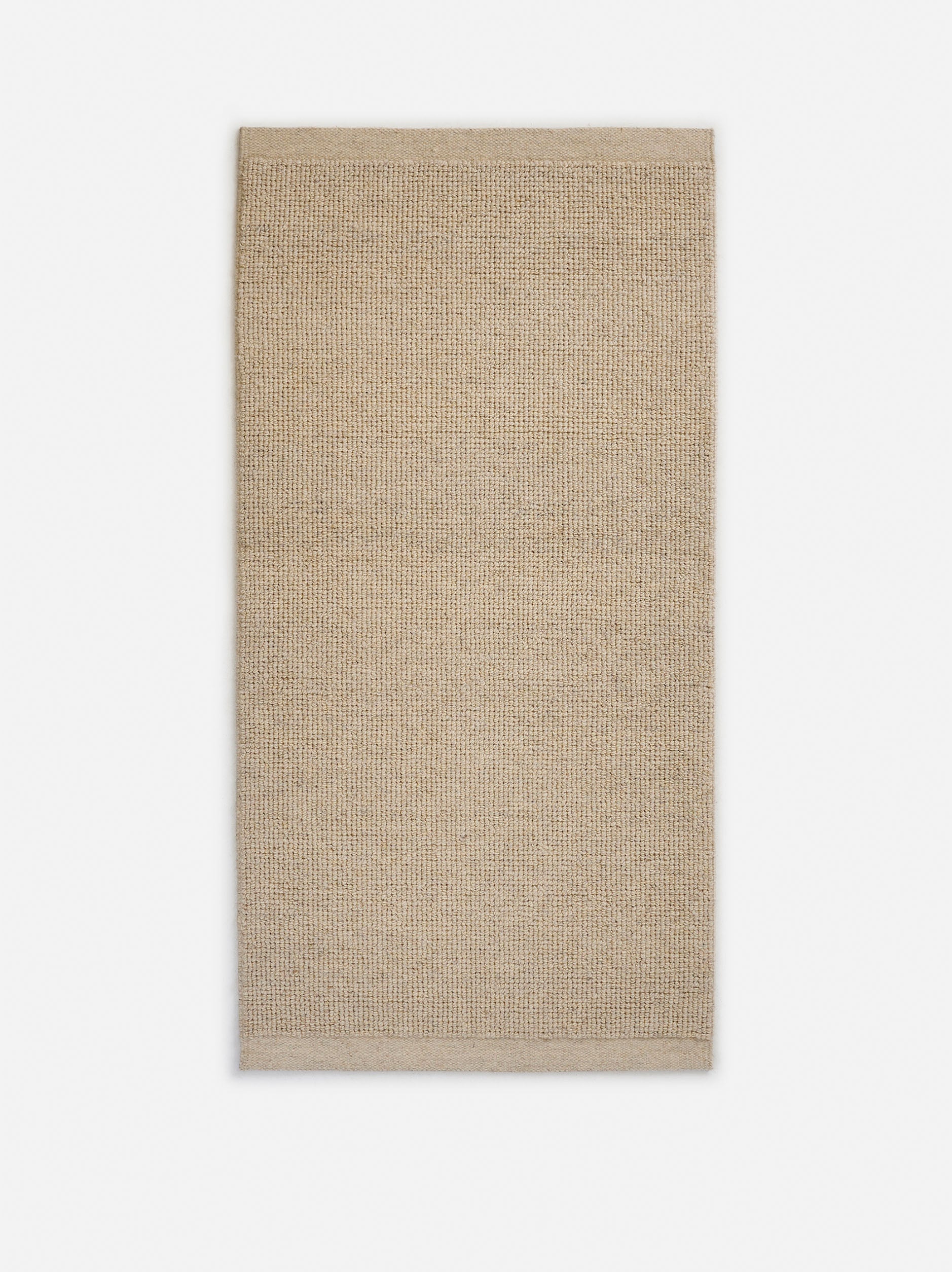 Joni Wool Mat Oatmeal / Large