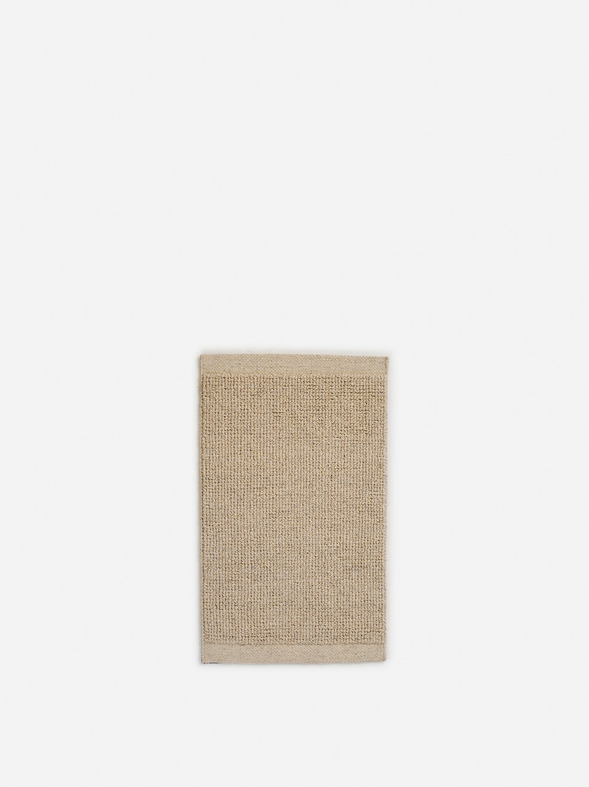 Joni Wool Door Mat Oatmeal / Small